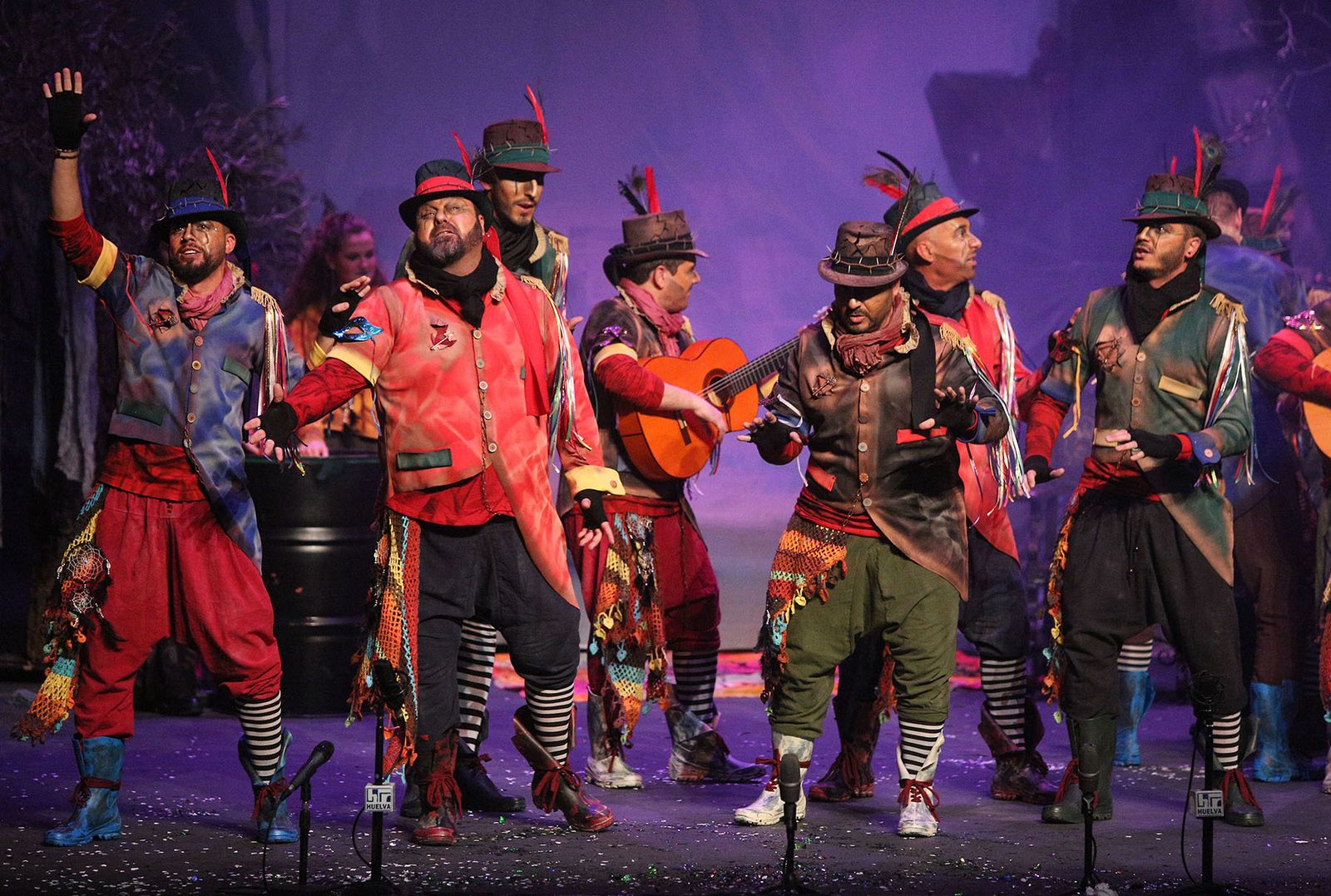 Segundo día de preliminares del Carnaval Colombino en imágenes