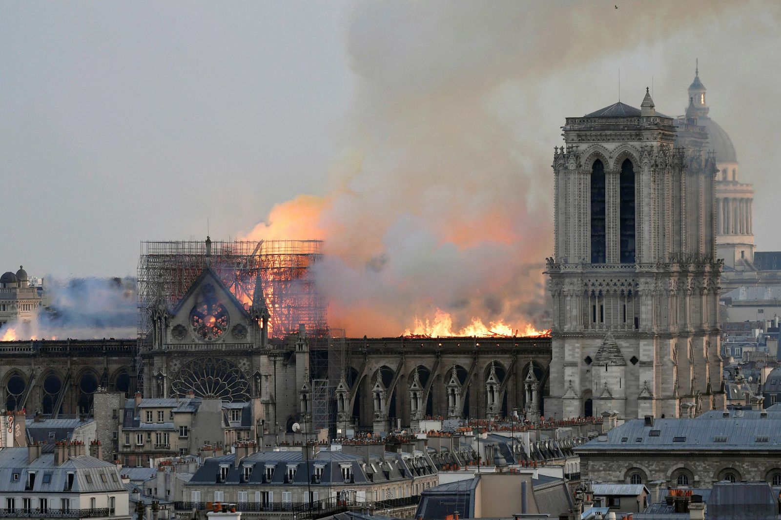 Incendio de Notre Dame en abril de 2019