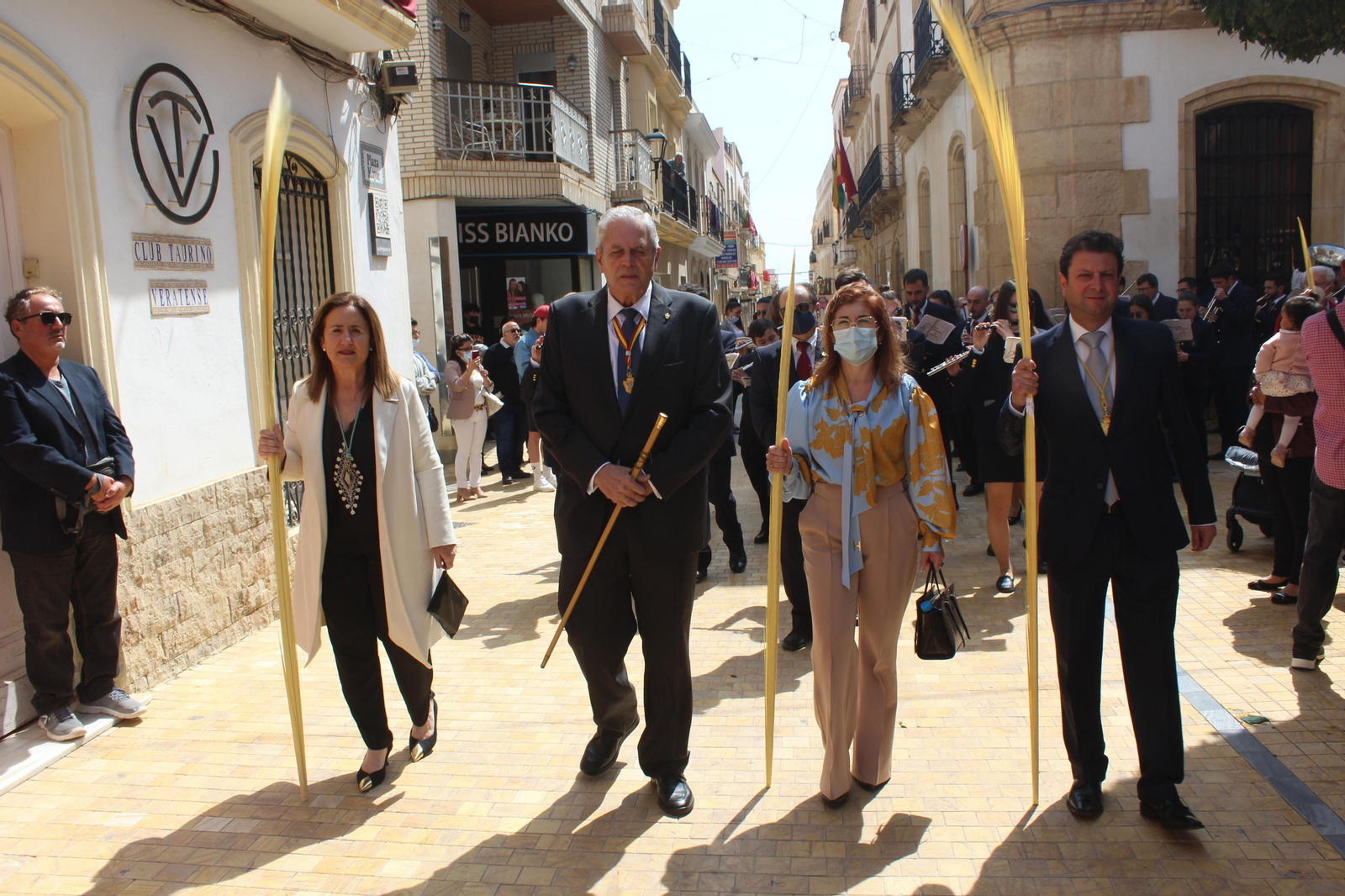 Las imágenes de la procesión de La Borriquita en Vera