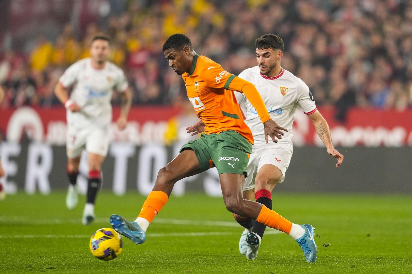 Las mejores imágenes del partido Sevilla - Valencia