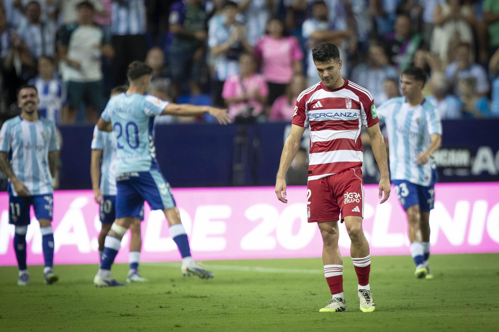 Las mejores imágenes del Málaga CF-Granada CF