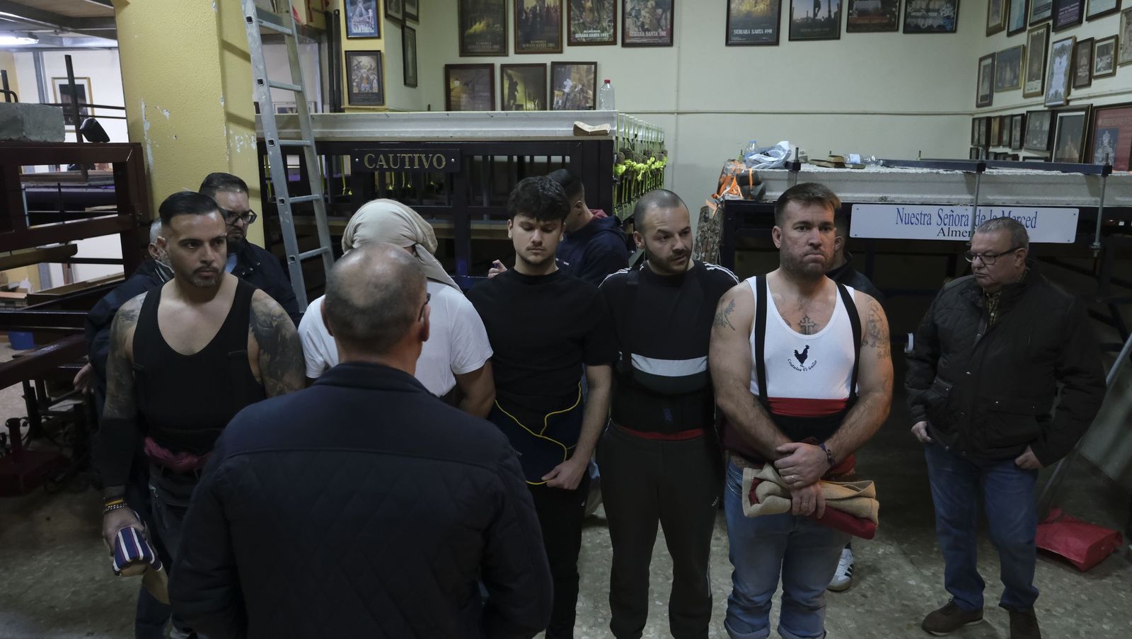 Fotos del ensayo de la Hermandad del Prendimiento