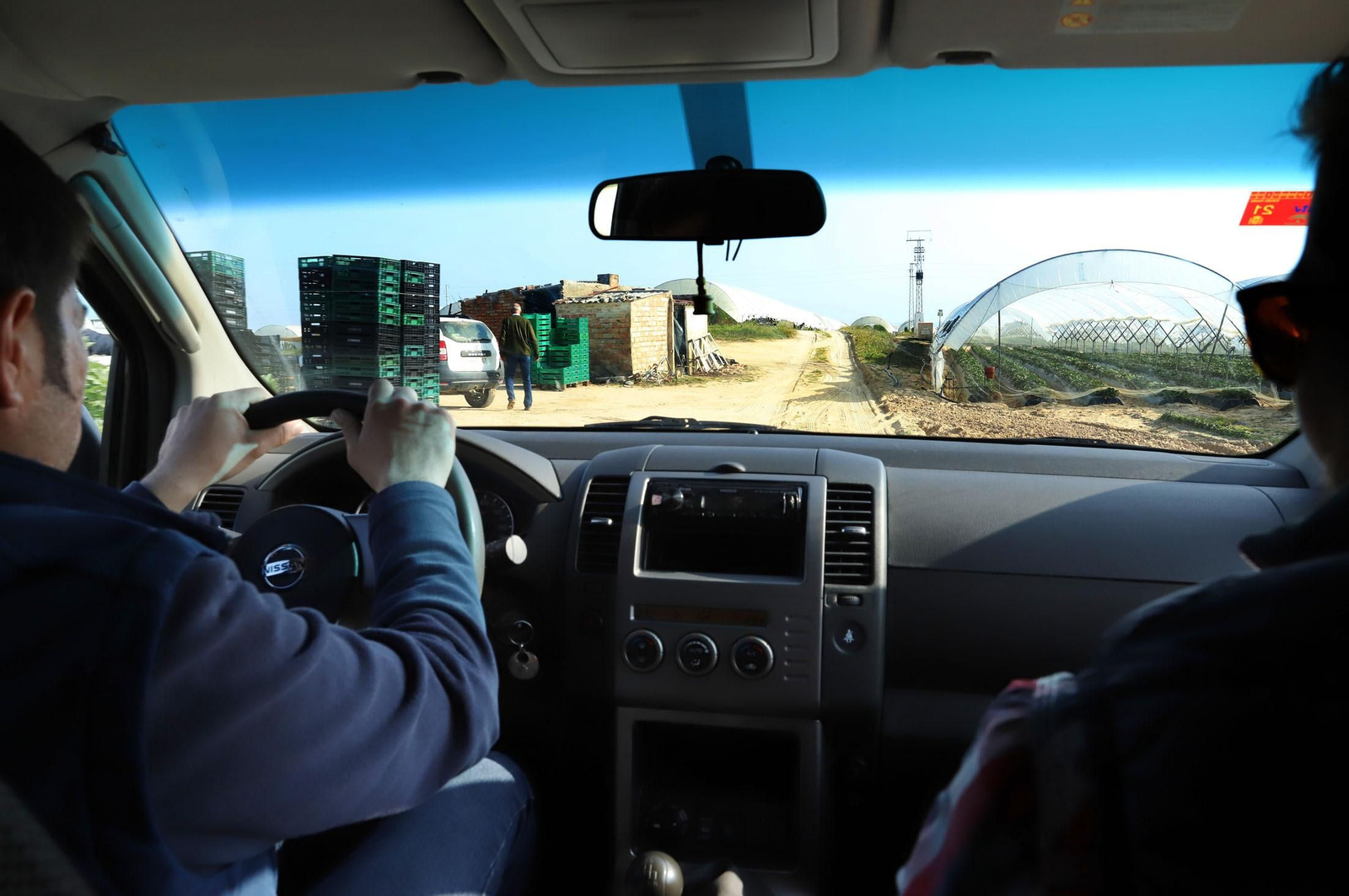 Imágenes de la realidad del trabajo en el campo
