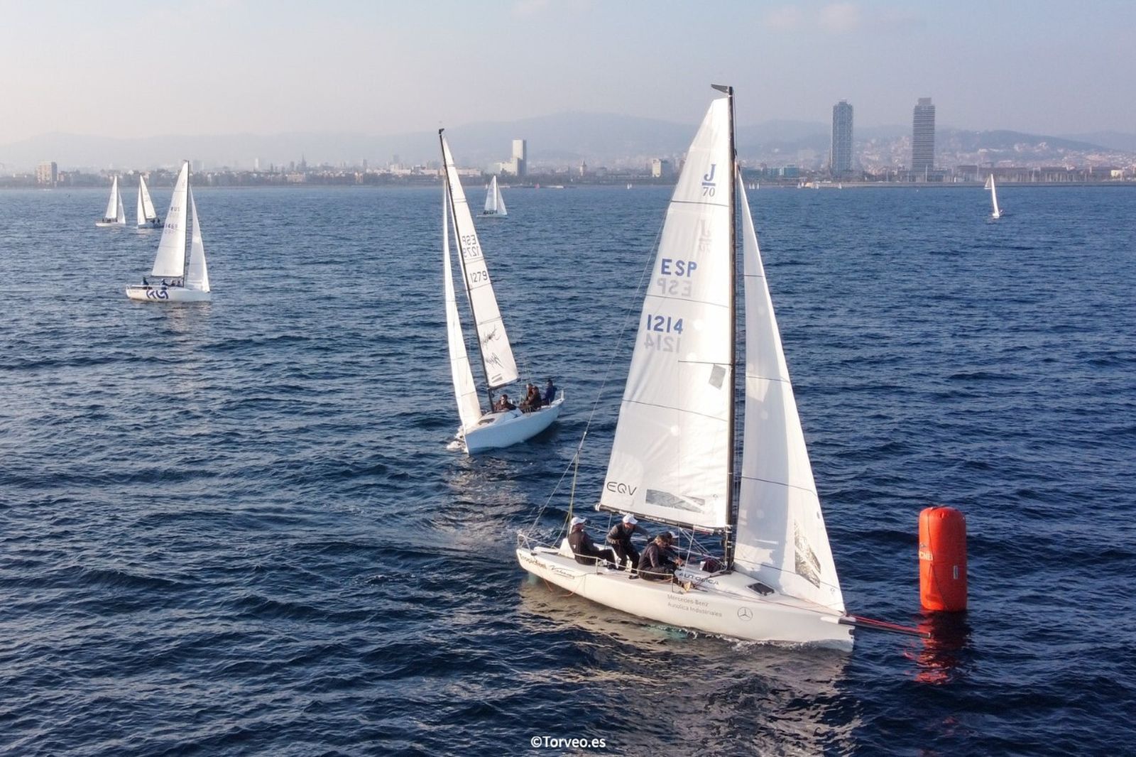 El barco de Terrades esta al frente de la clasificación de esta competición.