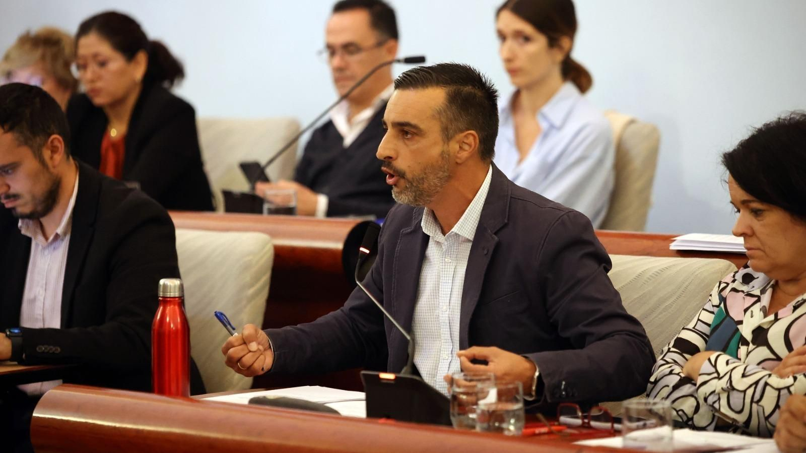El portavoz del PSOE, José Antonio Díaz. El portavoz del PSOE, José Antonio Díaz.