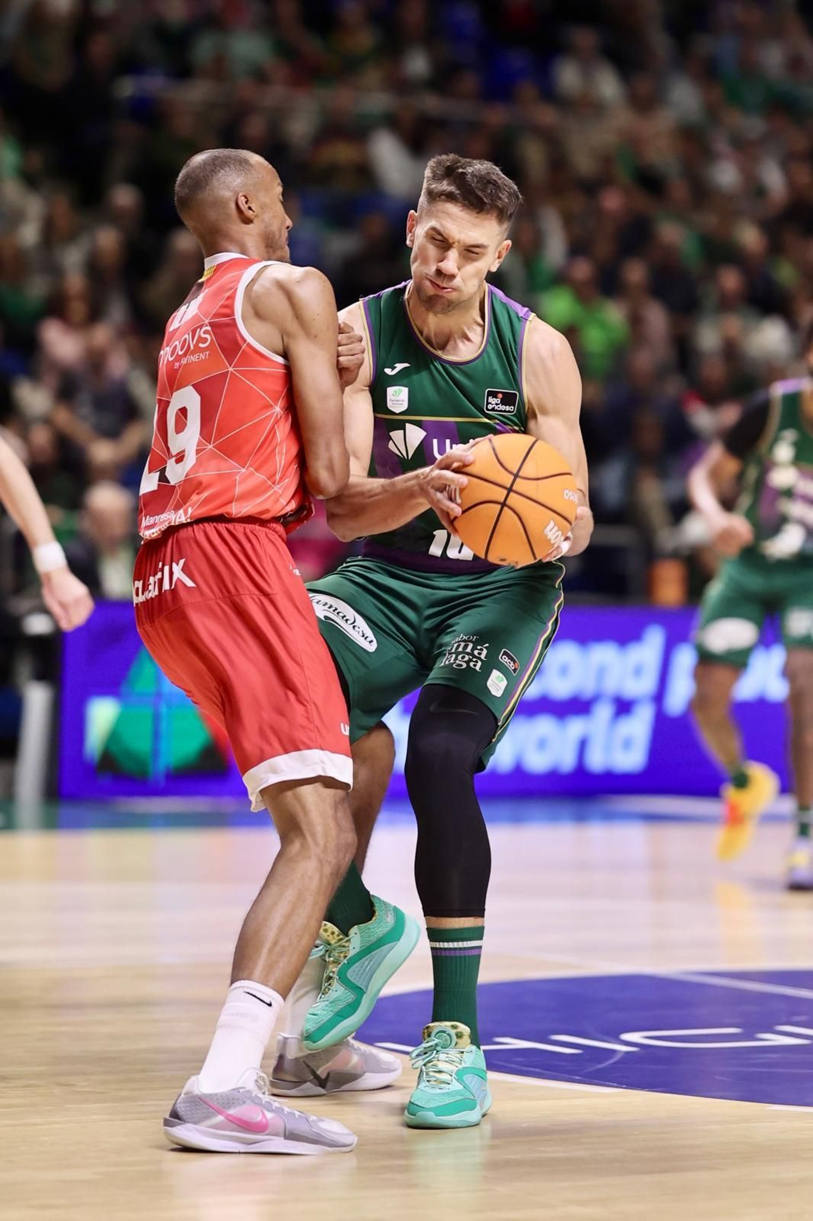 El Unicaja-Baxi Manresa, en fotos