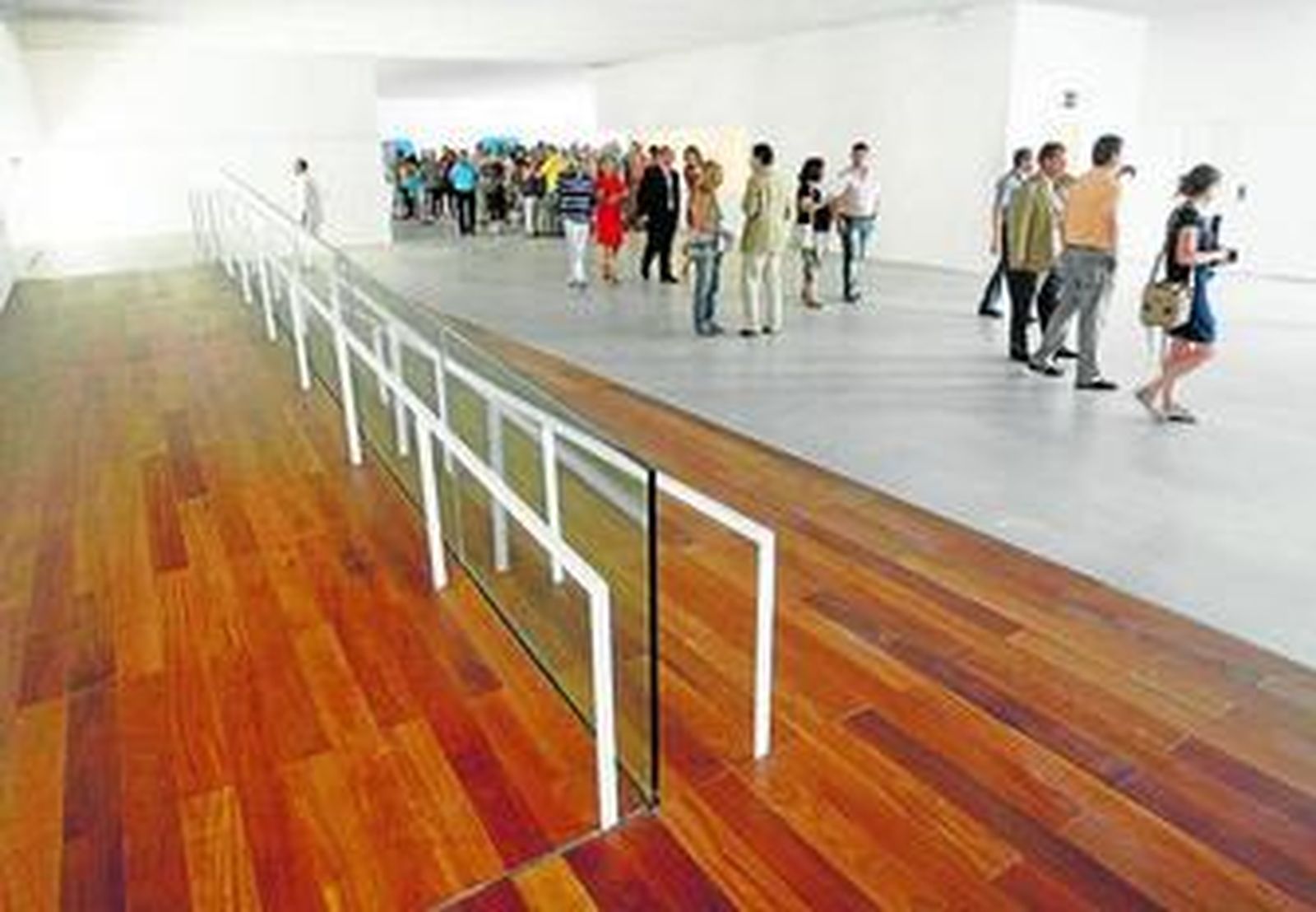 Triguero, Peinado y Sales, con el decano de Ciencias.