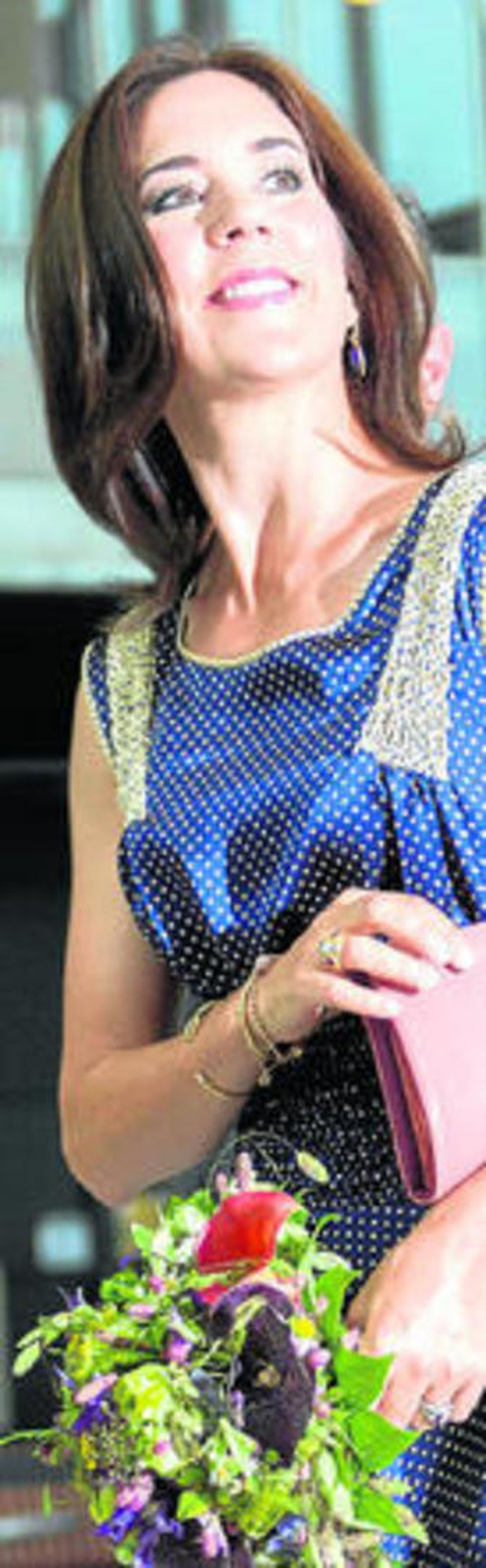 La princesa, en un acto solidario hace algunas semanas.