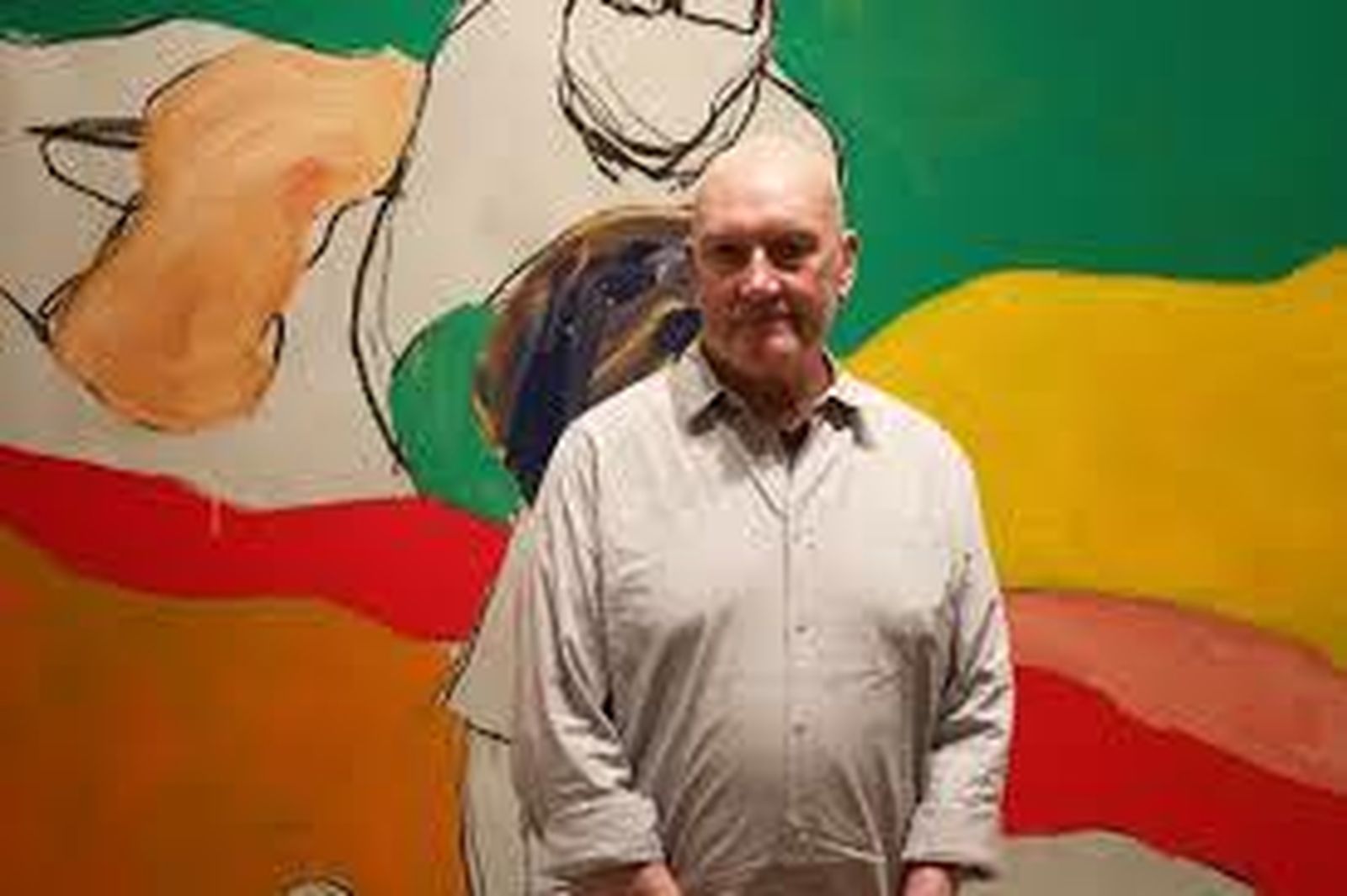 El pintor Sean Scully.