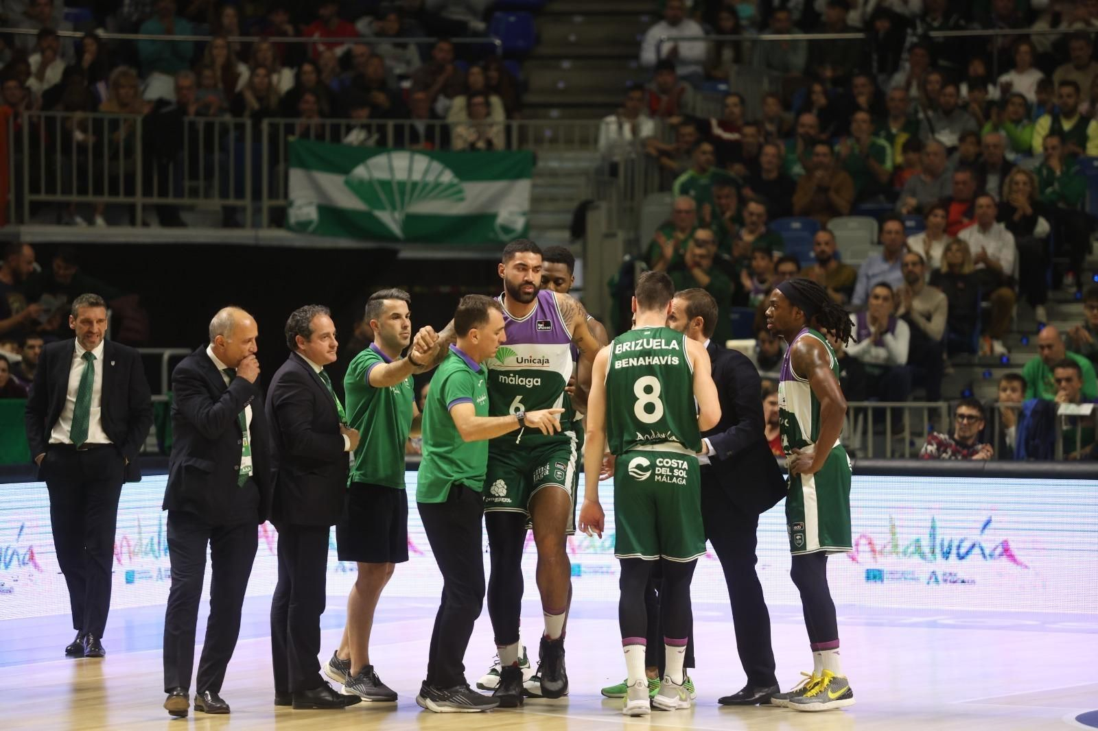 El Unicaja - UCAM Murcia, en fotos
