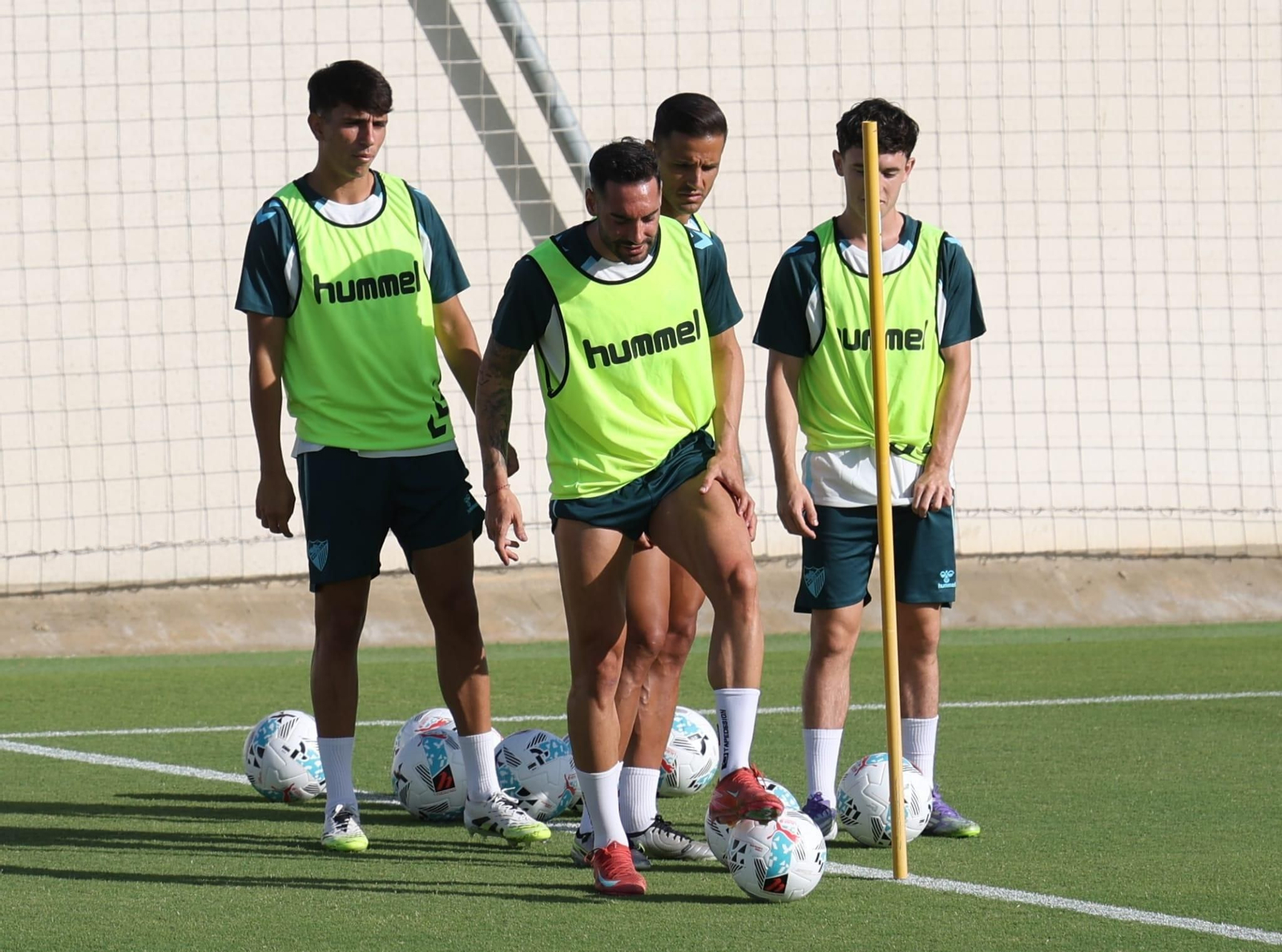 El Málaga CF se muda a la Ciudad Deportiva sin Eneko Jauregi