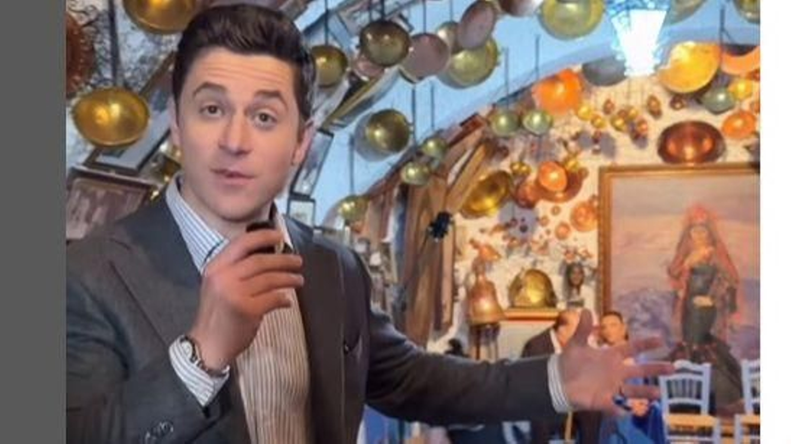 David Henrie en las Cuevas del Sacromonte