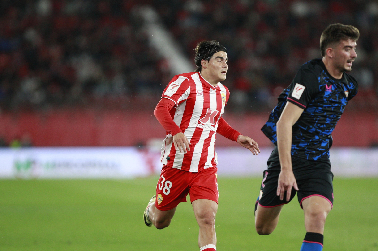 Las mejores imágenes del partido de fúbol U.D. Almería-Sevilla F.C.