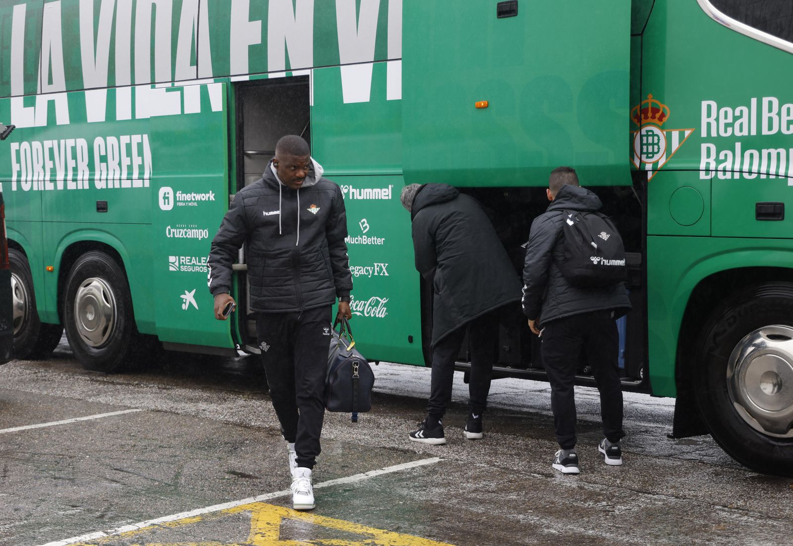 Las fotos previas del Manchester United - Betis