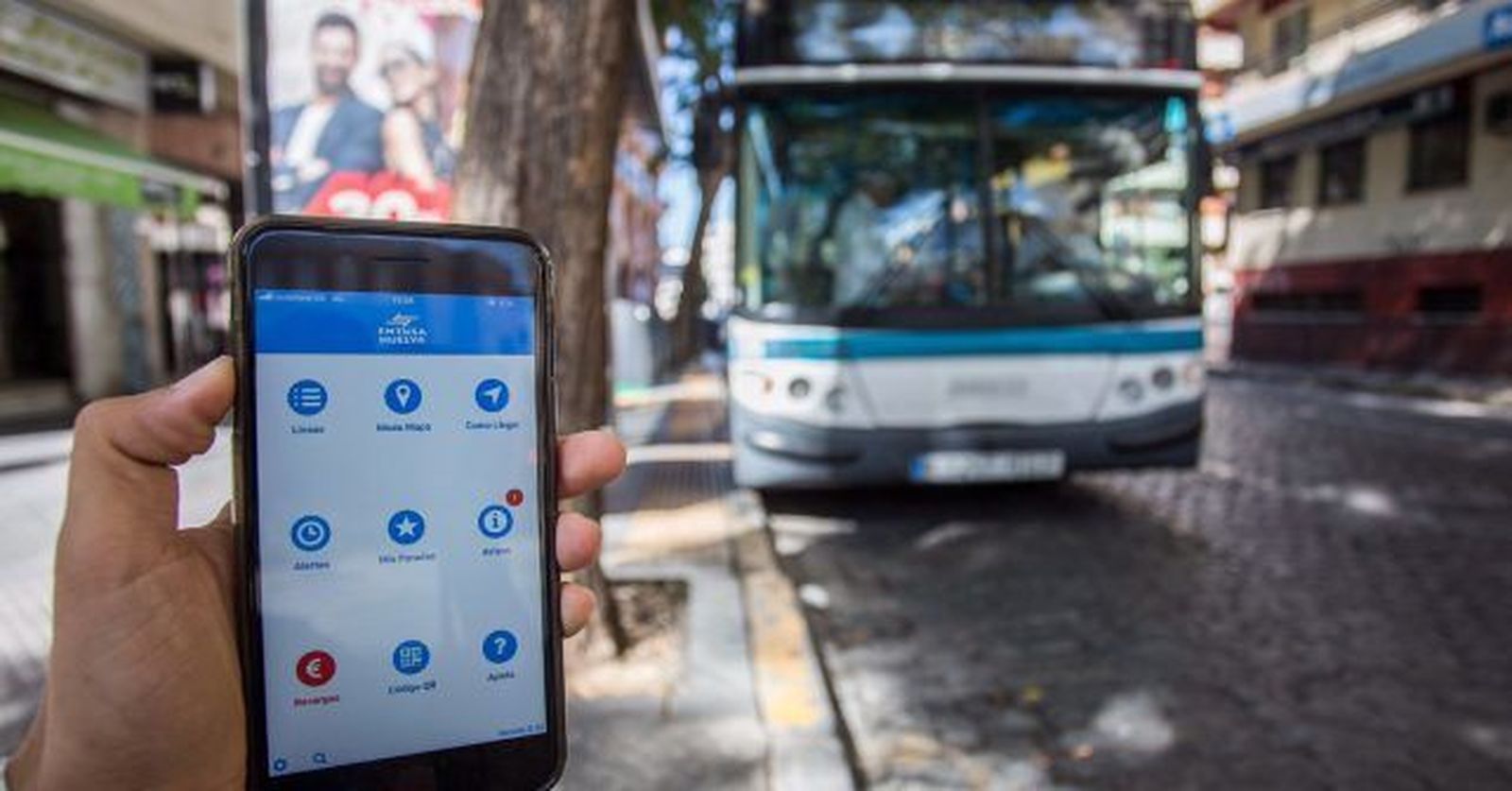 La aplicación móvil de Emtusa es parte del Plan de Movilidad Sostenible