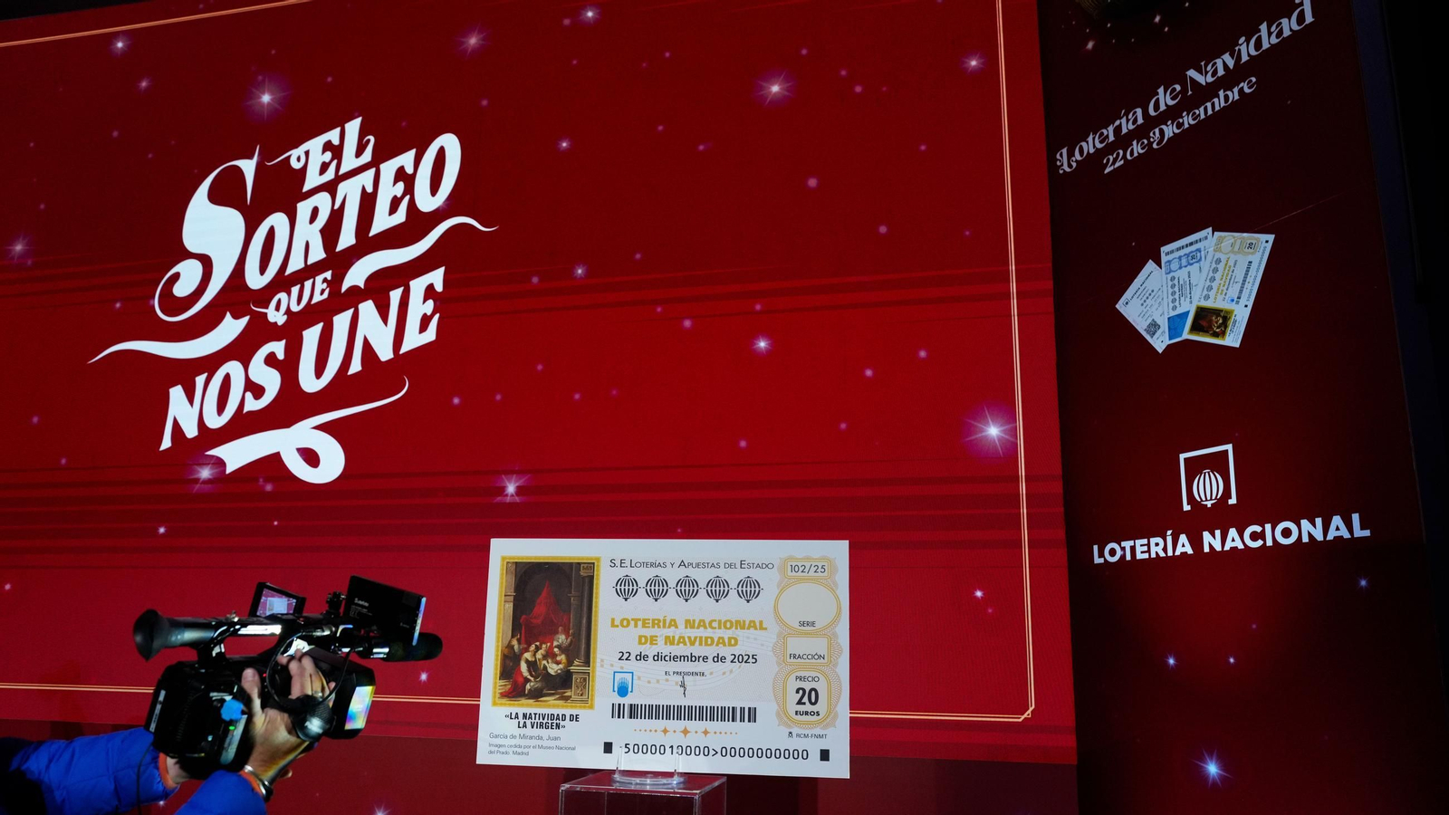 Presentación de la tradicional campaña publicitaria del Sorteo Extraordinario de Lotería de 2025