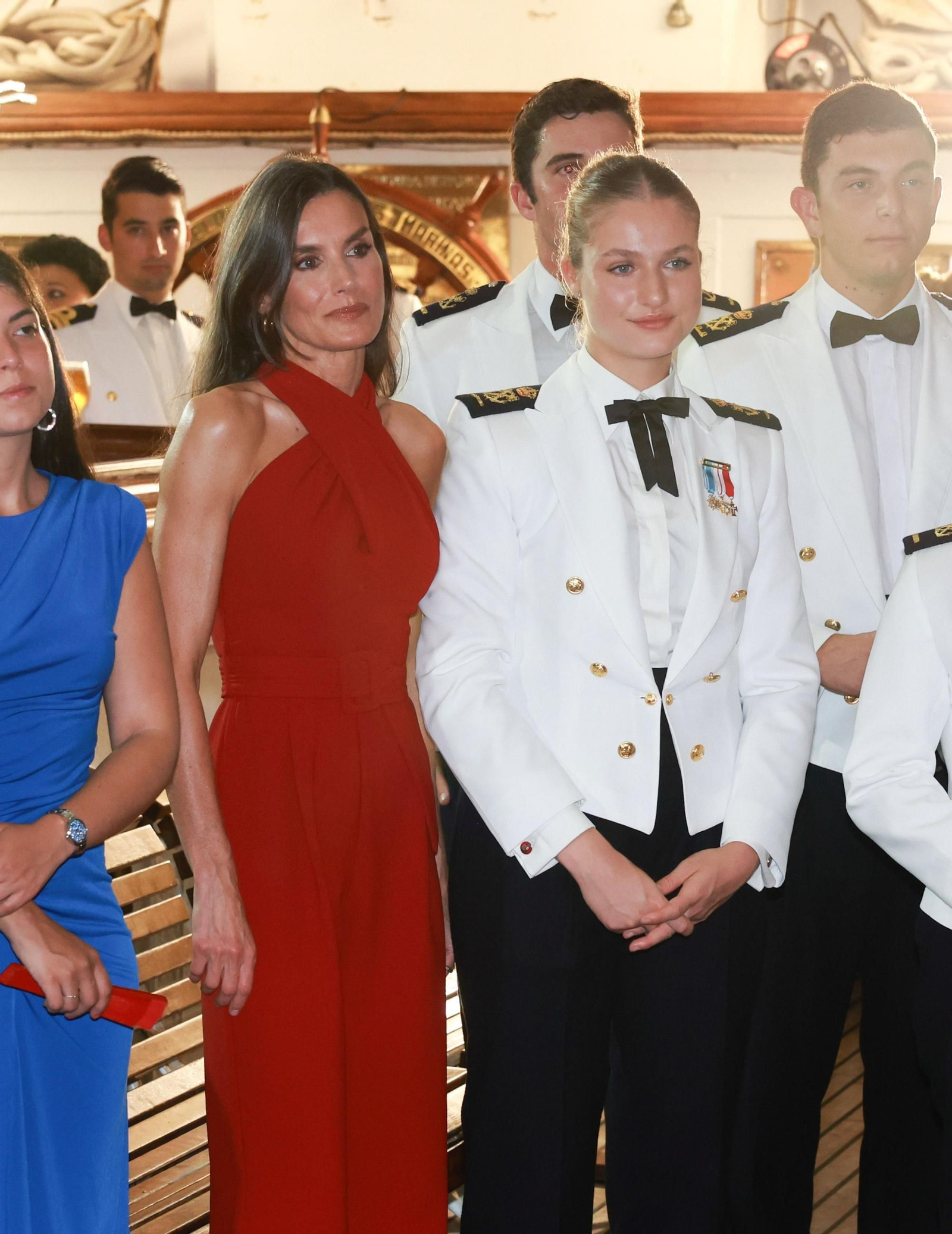 El 'Elcano' en Panamá: Recepción con la reina Letizia y visita cultural con la Princesa Leonor