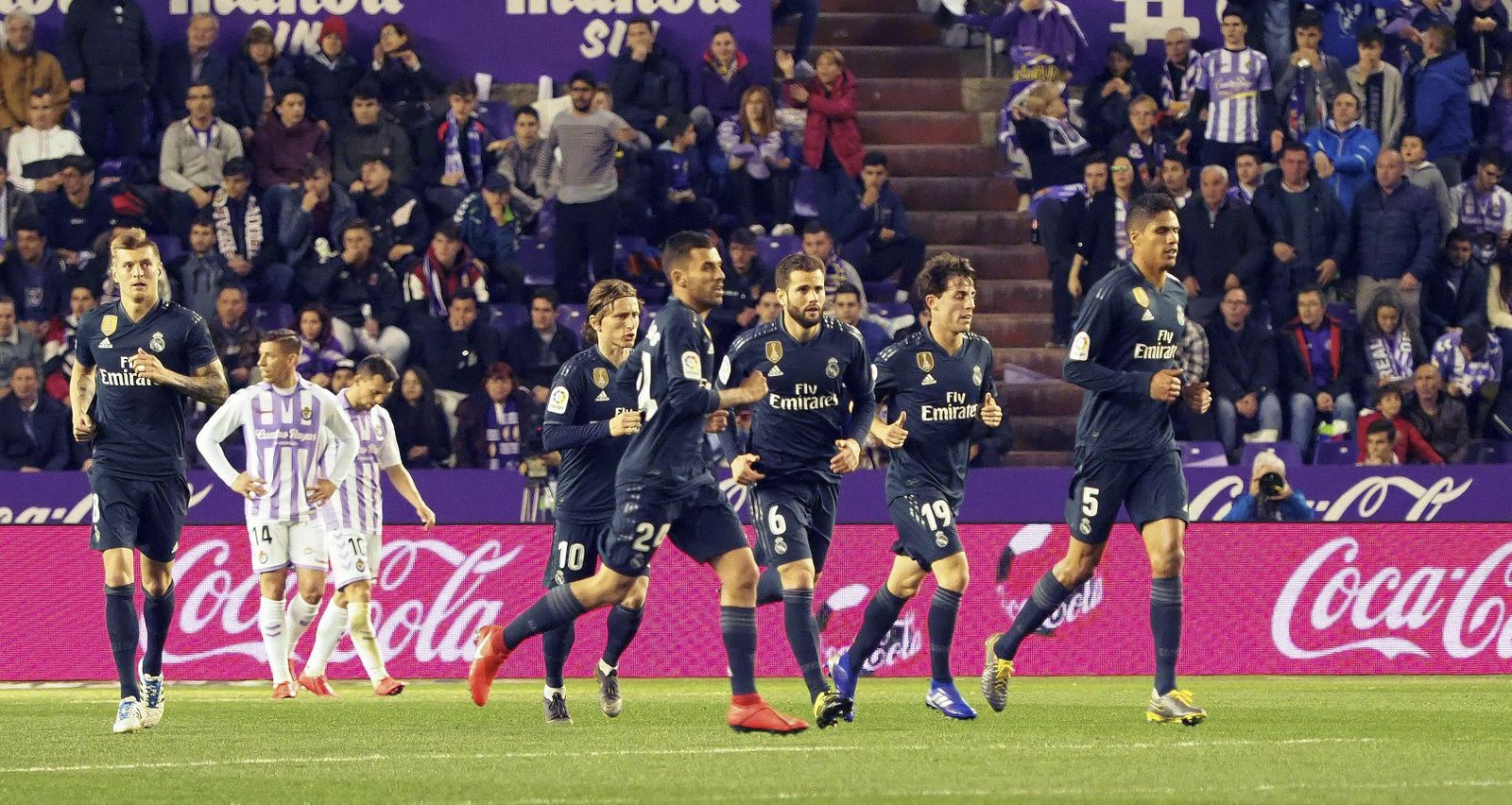 Las imágenes del Valladolid-Real Madrid