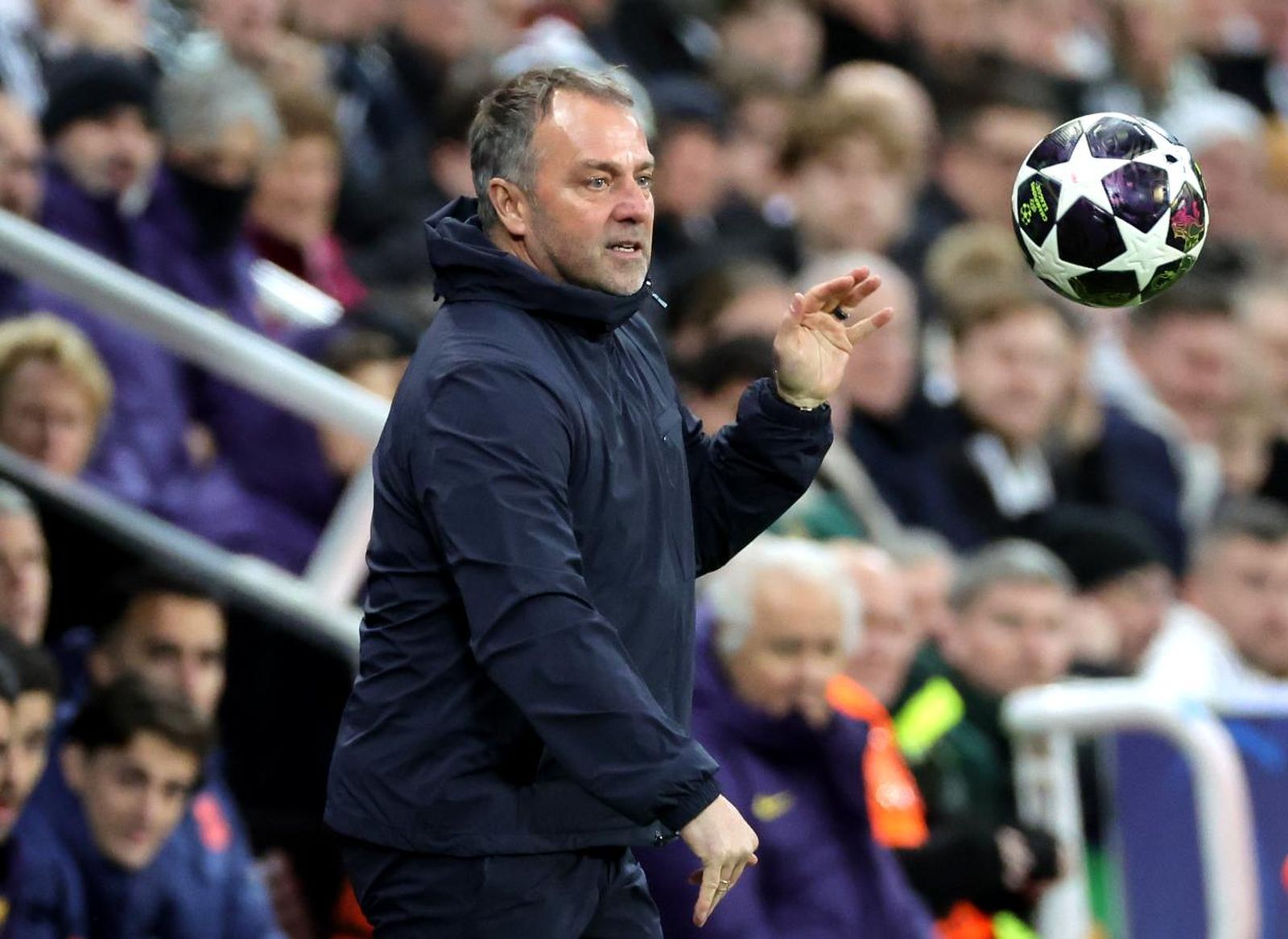 Las fotos del Newcastle-Barcelona