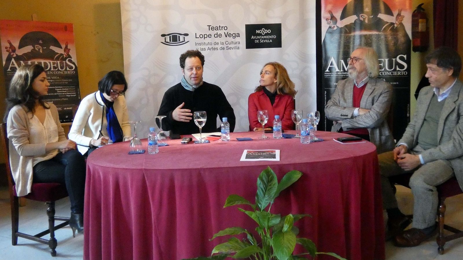 Presentación del espectáculo 'Amadeus'.