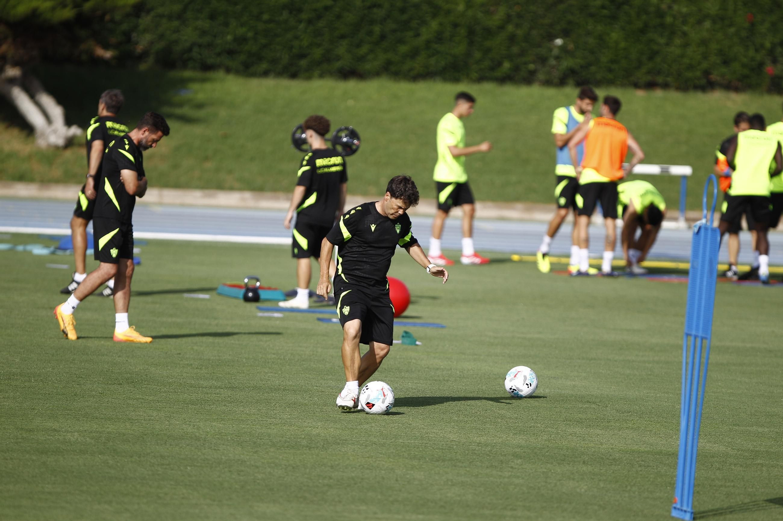 Primer entrenamiento de la Temporada 2025-2026 de la U.D. Almería, en imágenes