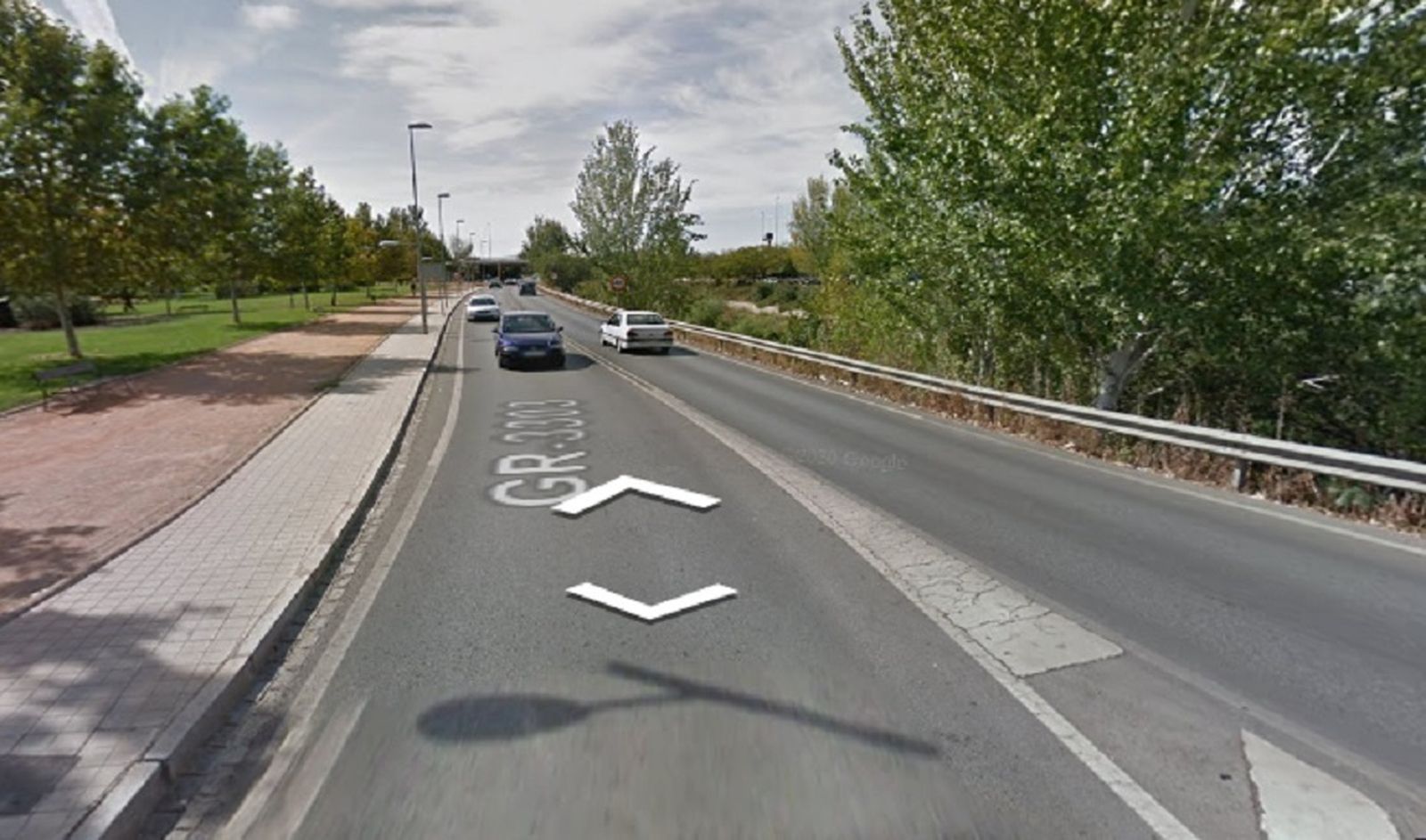 El accidente se produjo en la carretera GR-3303