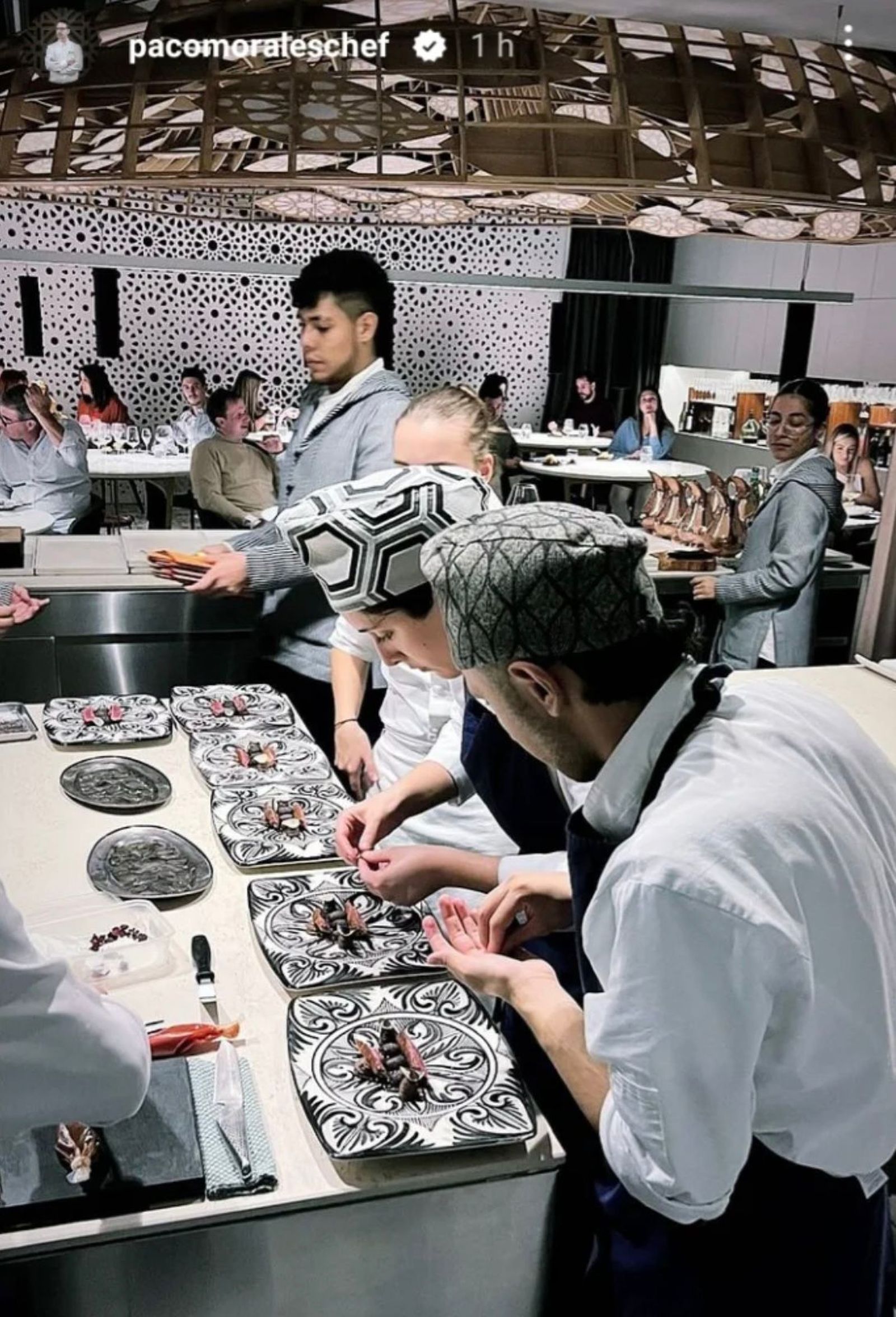 Soledad Rodríguez trabajando en Noor