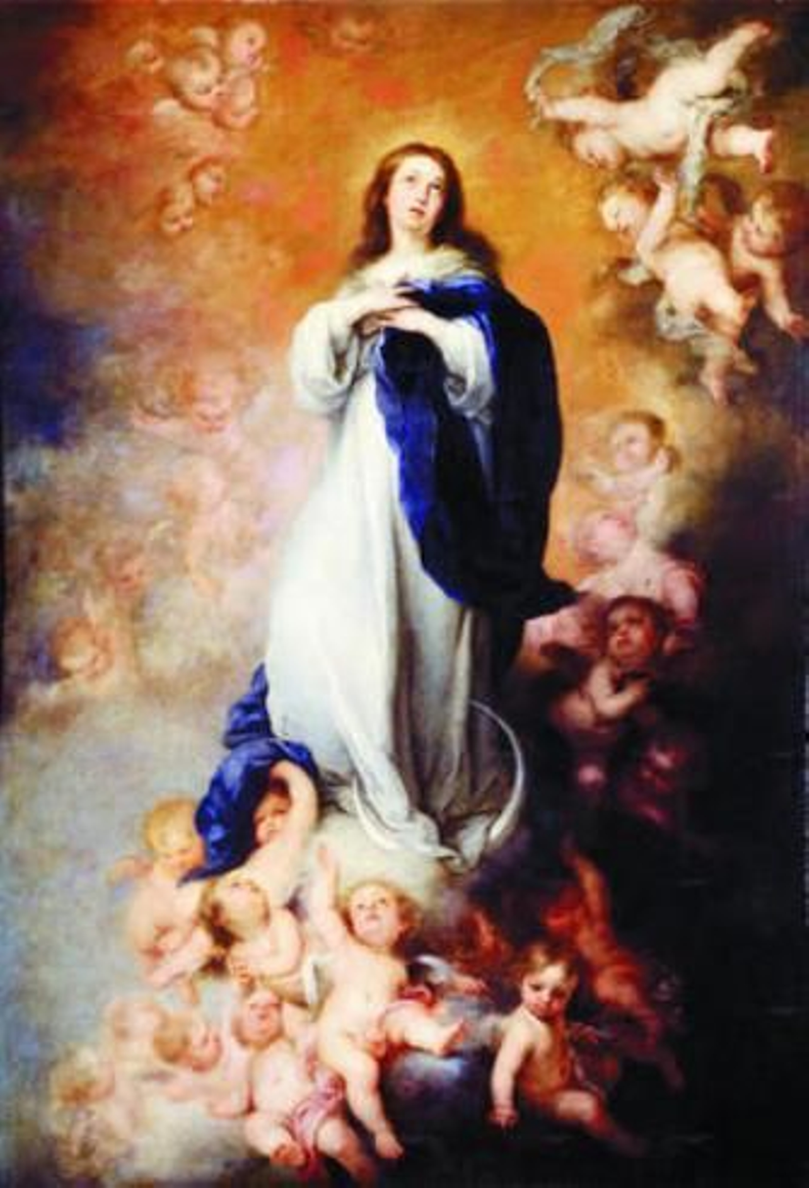 Este lienzo mariano fue un encargo para el sevillano Hospital de los Venerables que conserva el Prado.