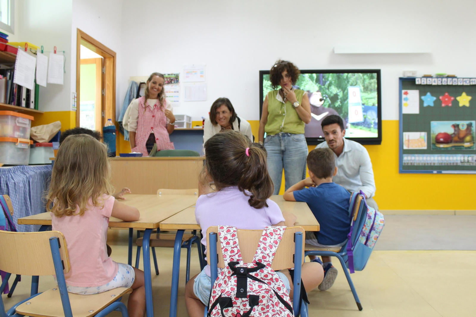 Visita al colegio. Visita al colegio.
