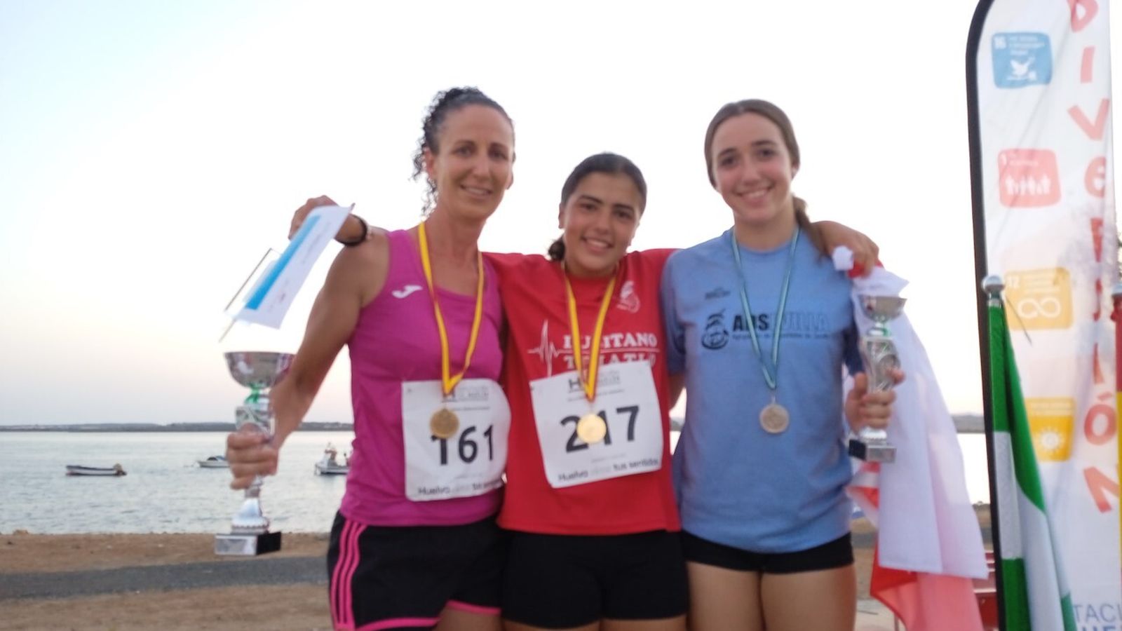 Beatriz Sequeira, Isabel López y Eloísa González fueron las mejores féminas.