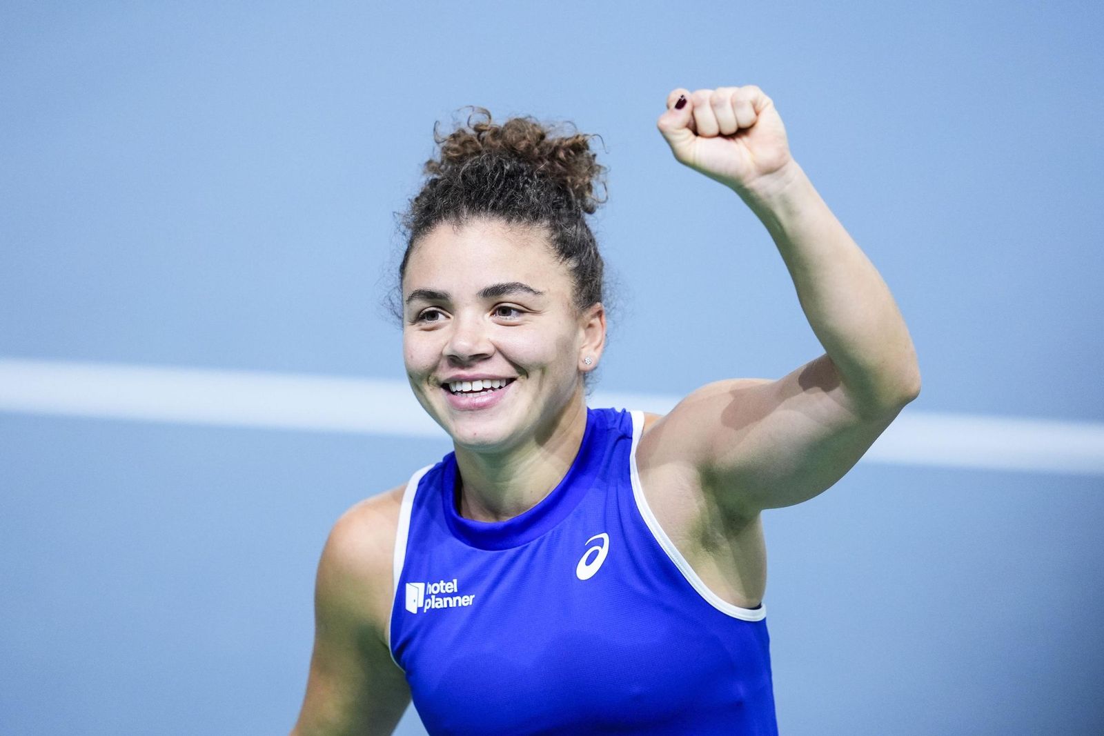 El Italia-Japón de la Billie Jean King en Málaga, en fotos