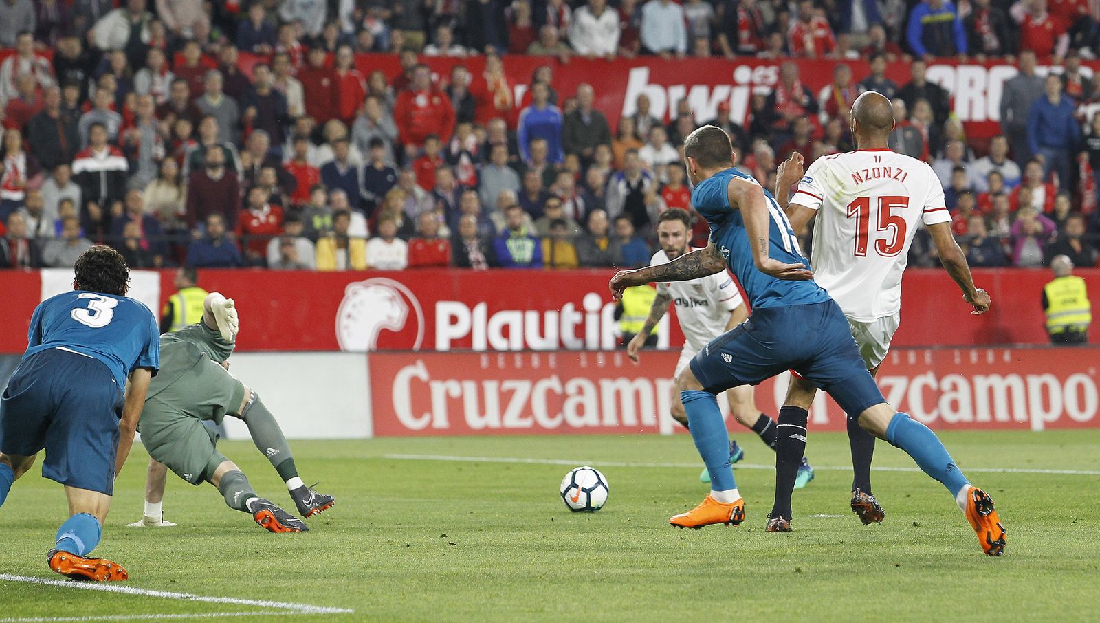 Las imágenes del Sevilla-Real Madrid