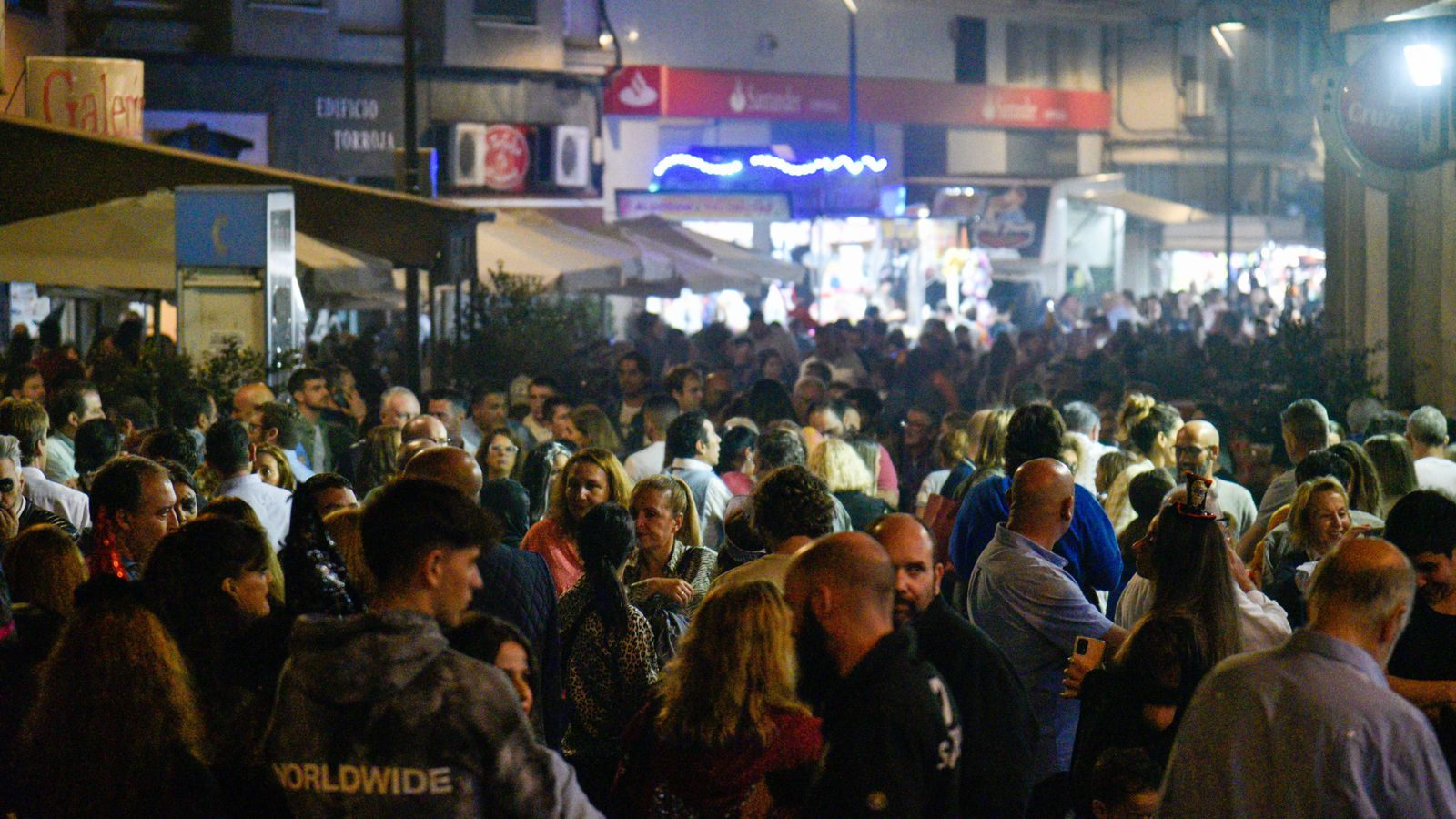 Las fotos de la noche de Tosantos en Algeciras
