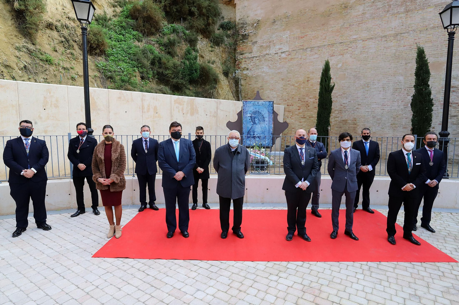 Imágenes de la inauguración de la Plaza Nuestra Señora de los Ángeles