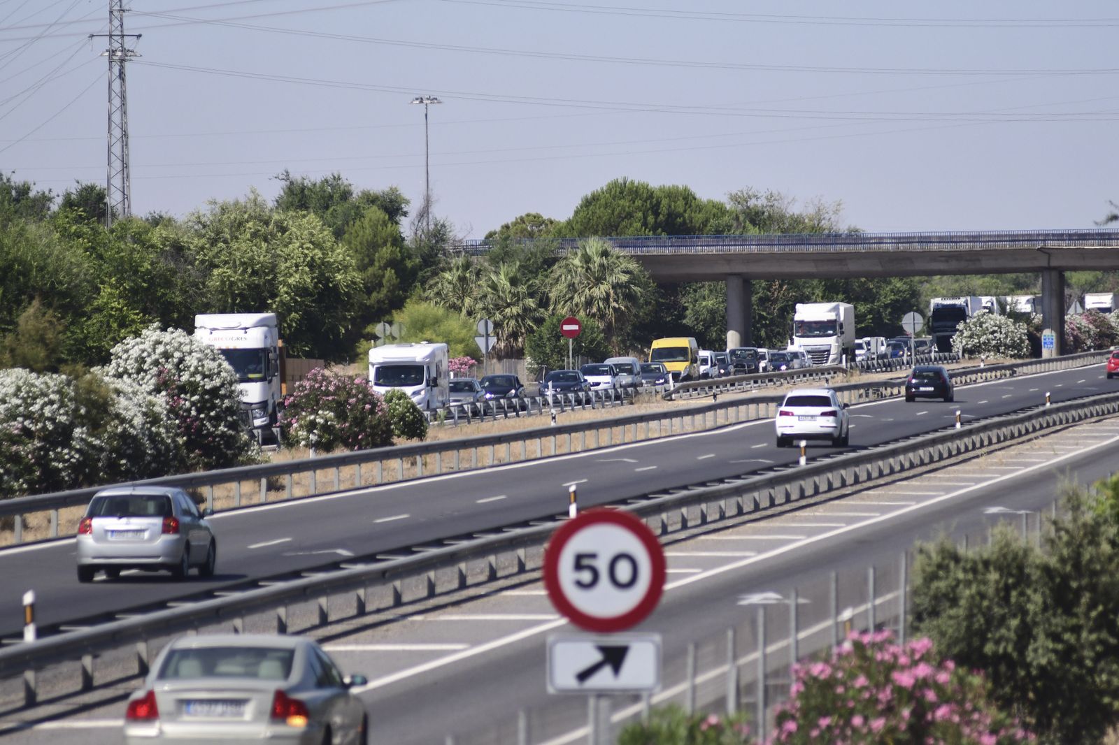 Autovía A-4 a su paso por Córdoba.