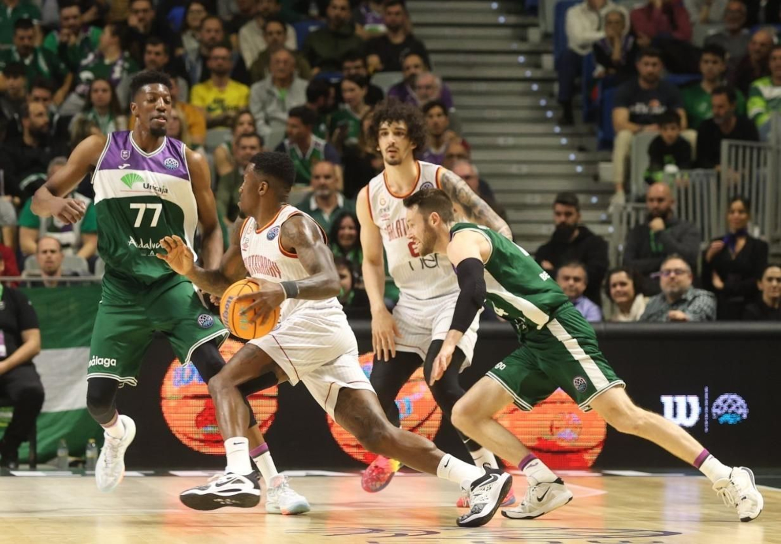 Las fotos del Unicaja-Galatasaray