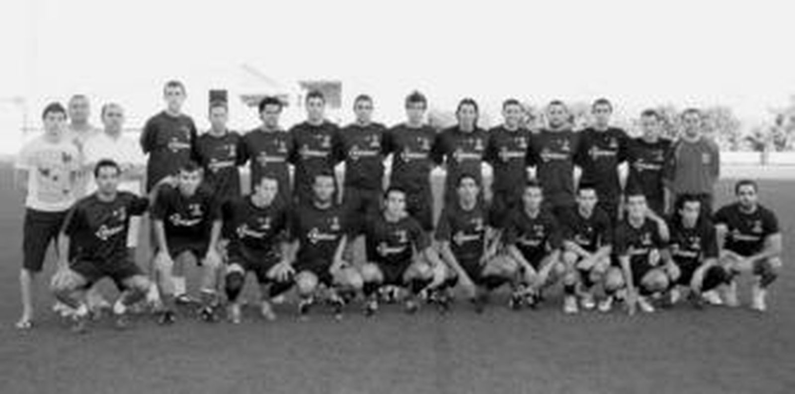 La plantilla del CD Imperio, al completo.