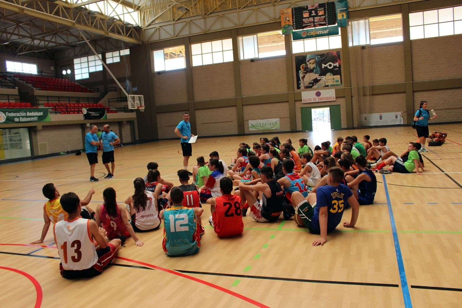 Antes de comenzar el entrenamiento.