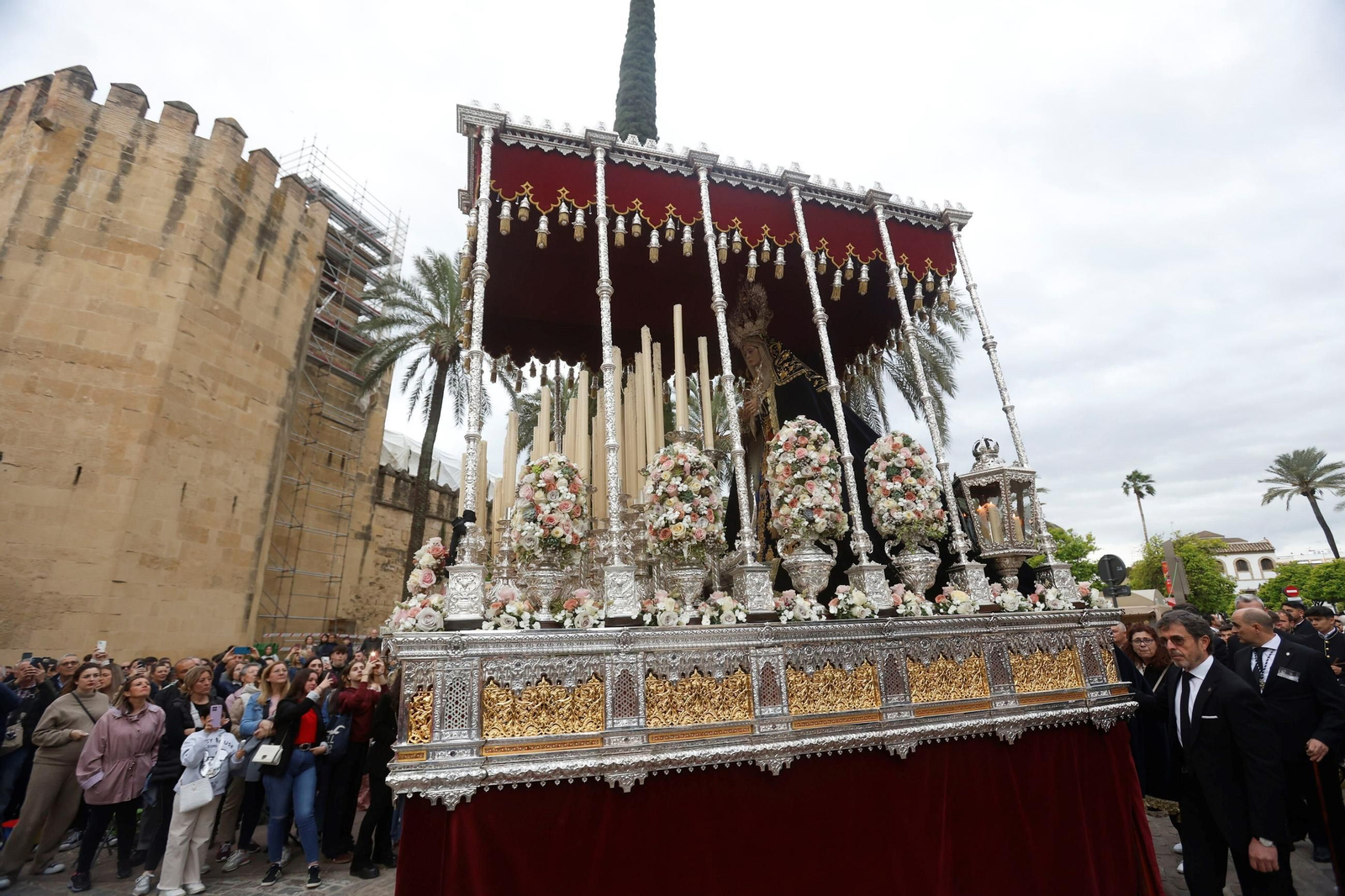 Las imágenes de la hermandad del Perdón  el Miércoles Santo en Córdoba