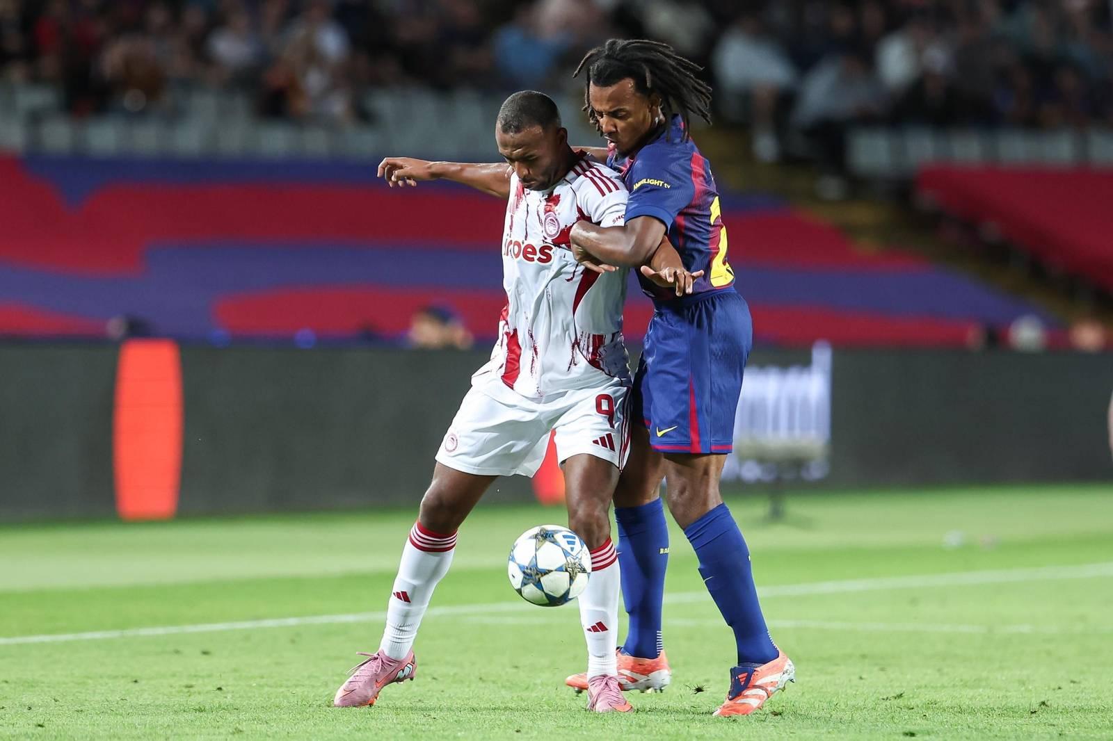 Las fotos del Barcelona-Olympiacos