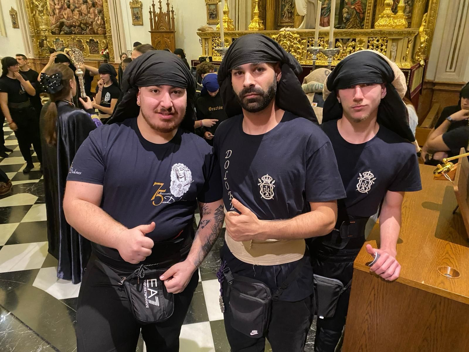 En imágenes: Primera suspensión en la tarde del Jueves Santo