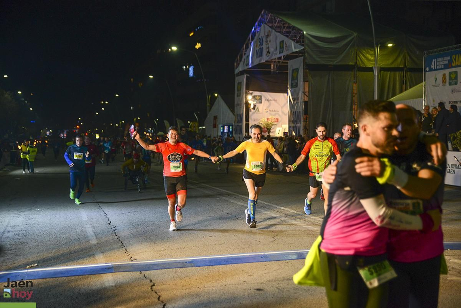 Corredores élite de la San Antón