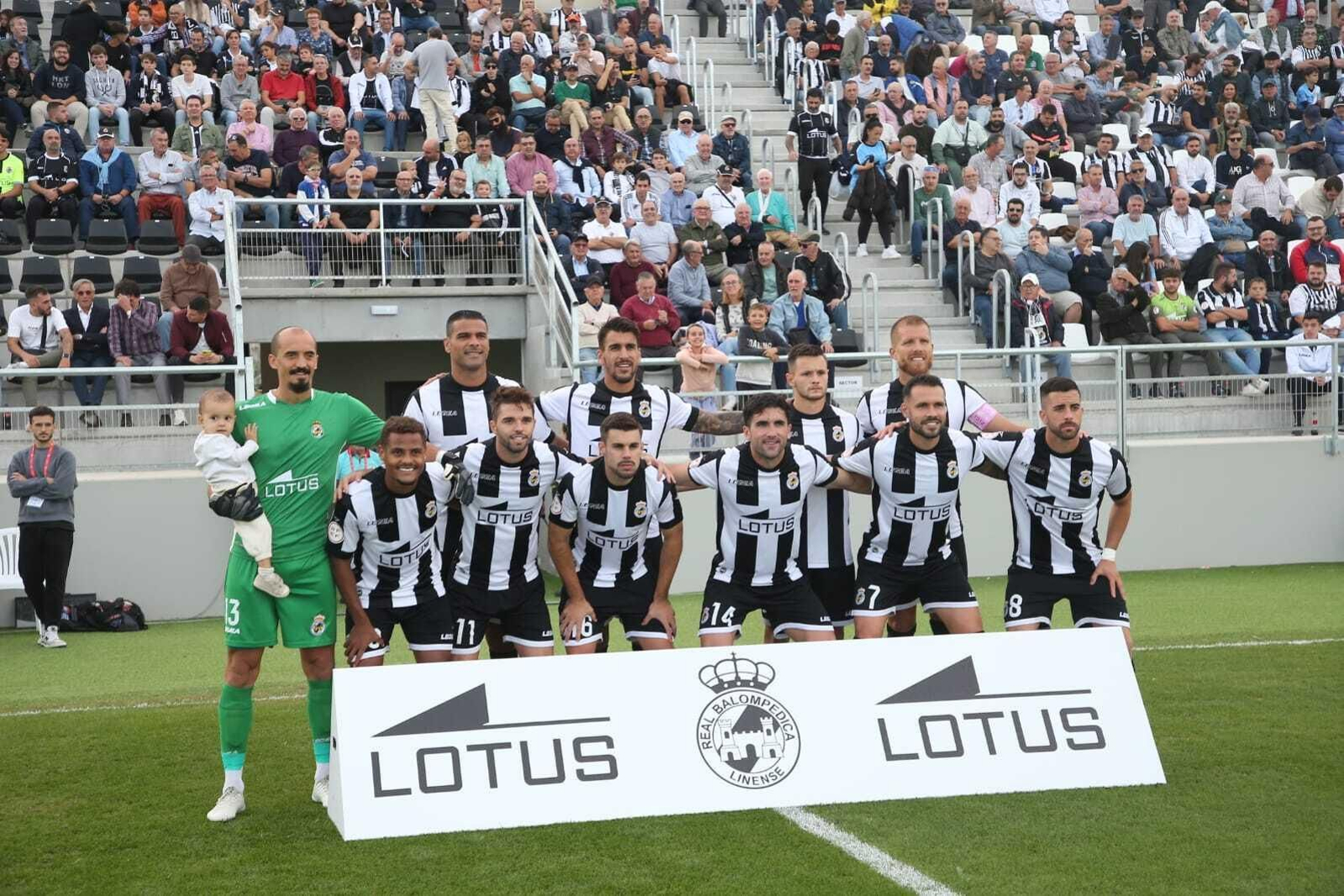Once inicial de la Balona en su partido con el Rácing Cartagena