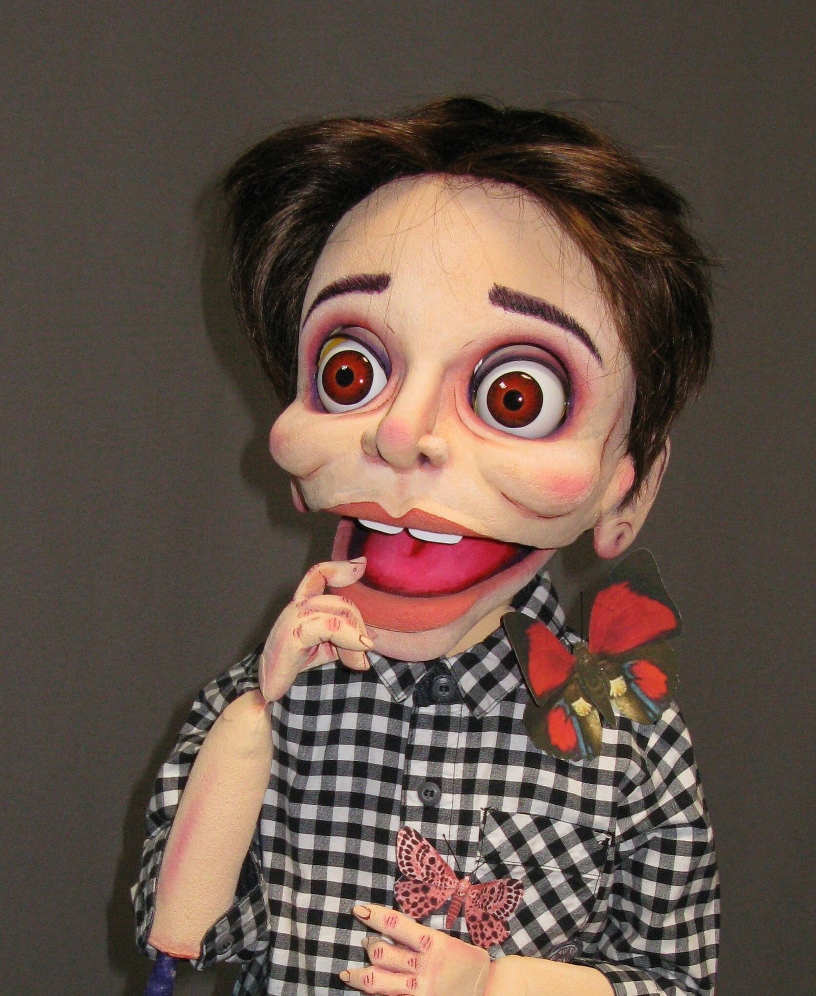 Cris, la pequeña valiente protagonista del nuevo espectáculo.