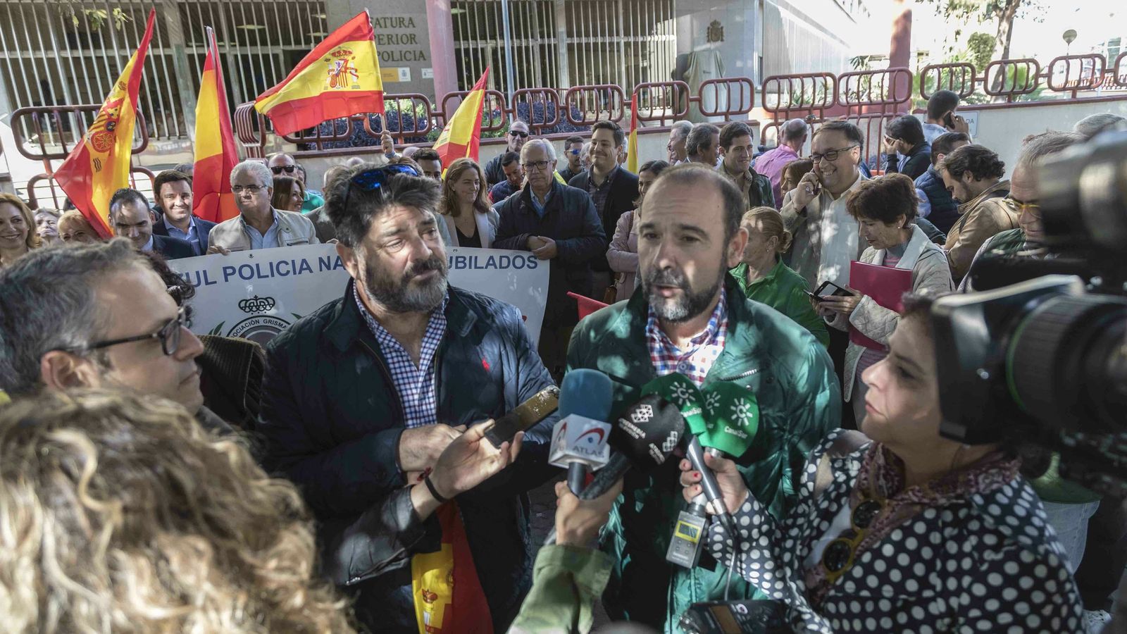 Los representantes de la UFP, Antonio Jurado, y de la CEP, Antonio Díaz Aguilar.