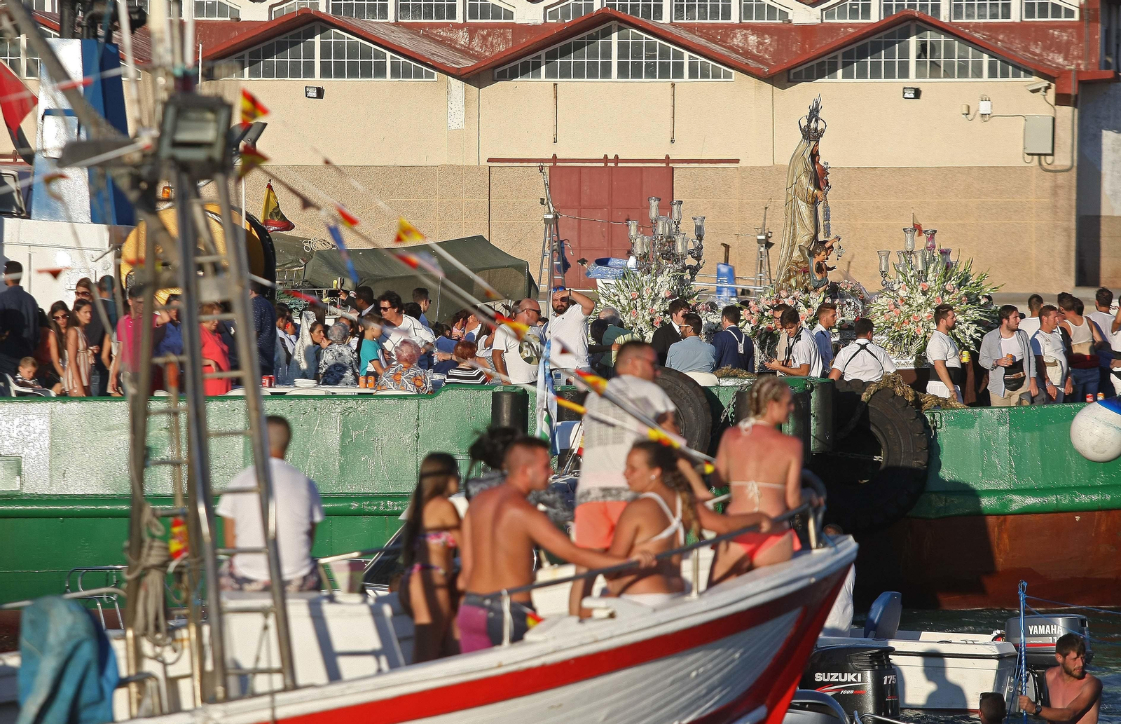 Imágenes de la Virgen del Carmen en Algeciras