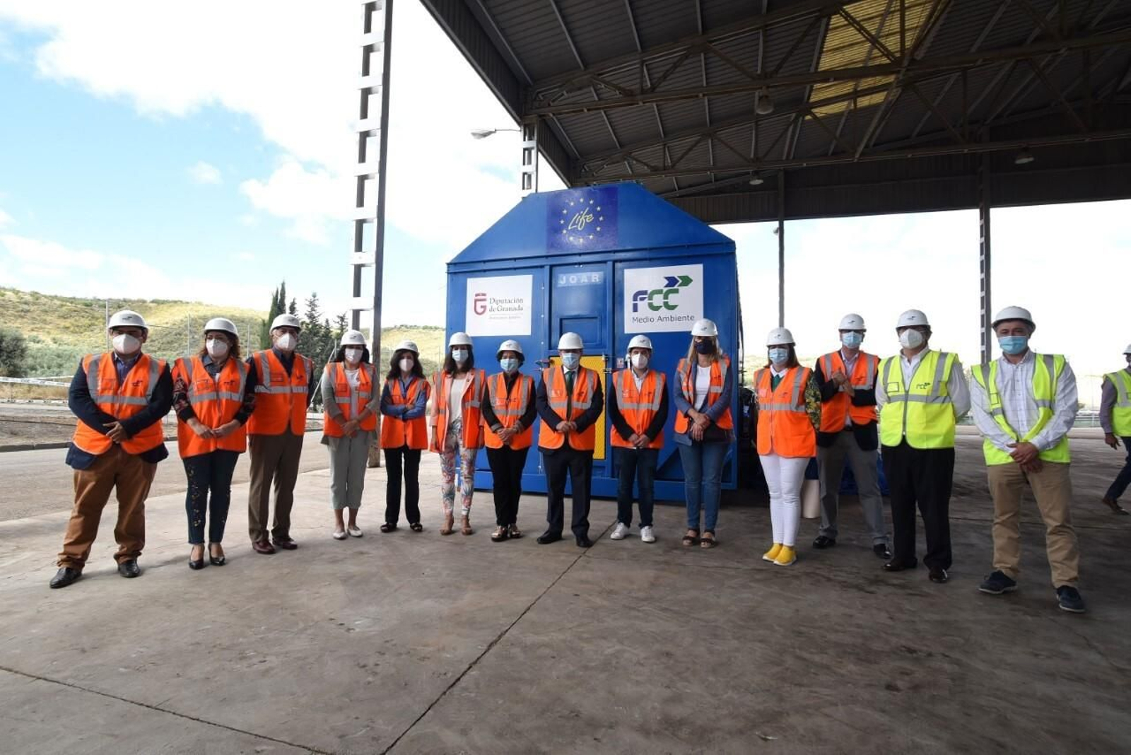 La Diputación de Granada pone en marcha un sistema innovador de reciclaje de plásticos