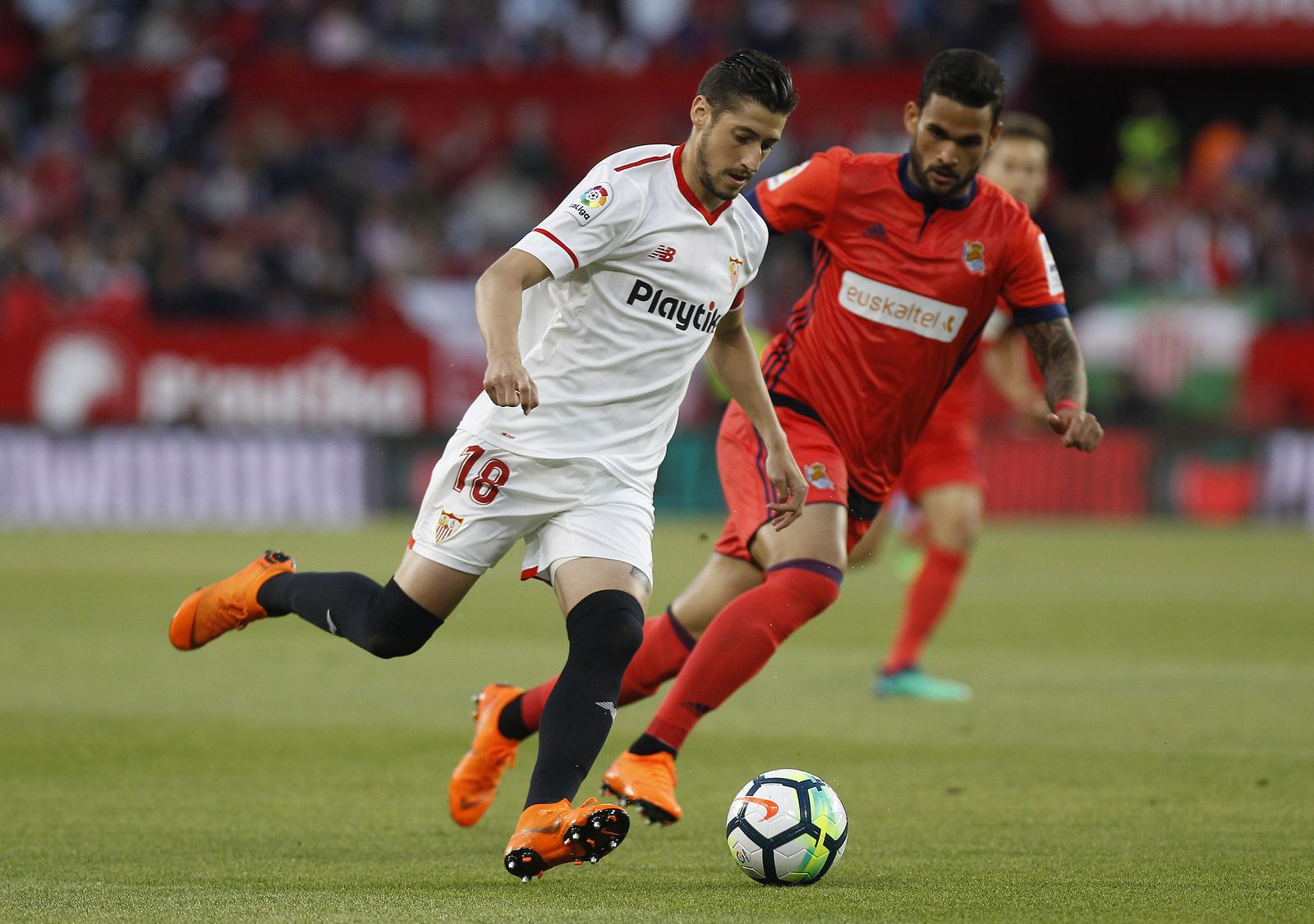 Las imágenes del Sevilla-Real Sociedad