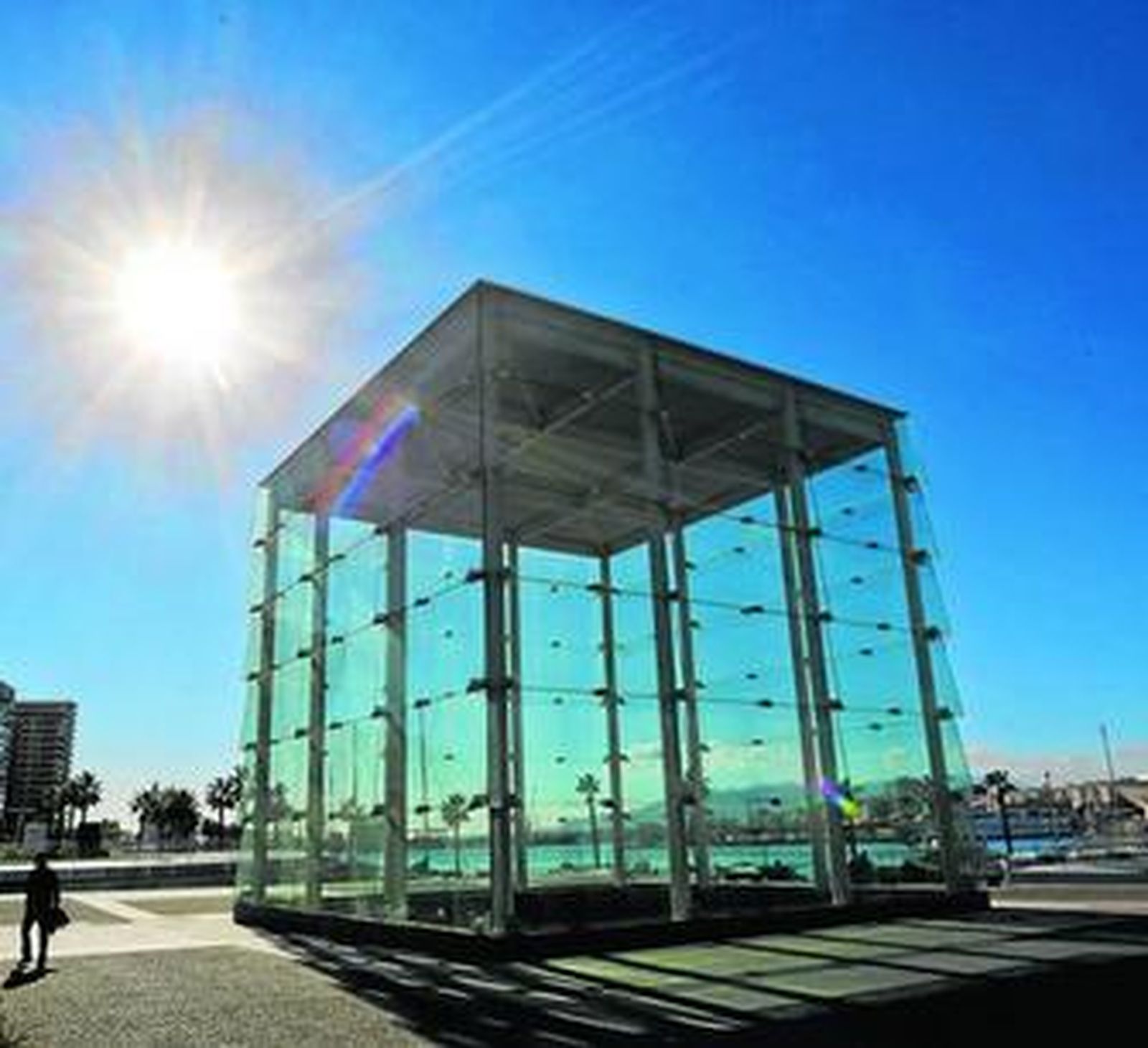 El Cubo del Puerto, futura sede del Centro Pompidou Málaga.