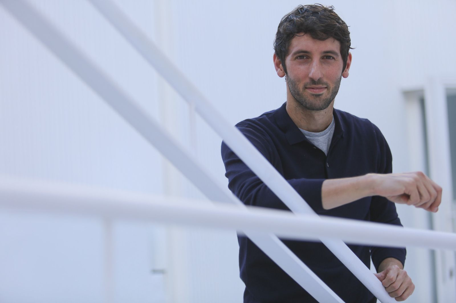 Esteban Granero (Madrid, 1987) en los momentos previos a la entrevista.